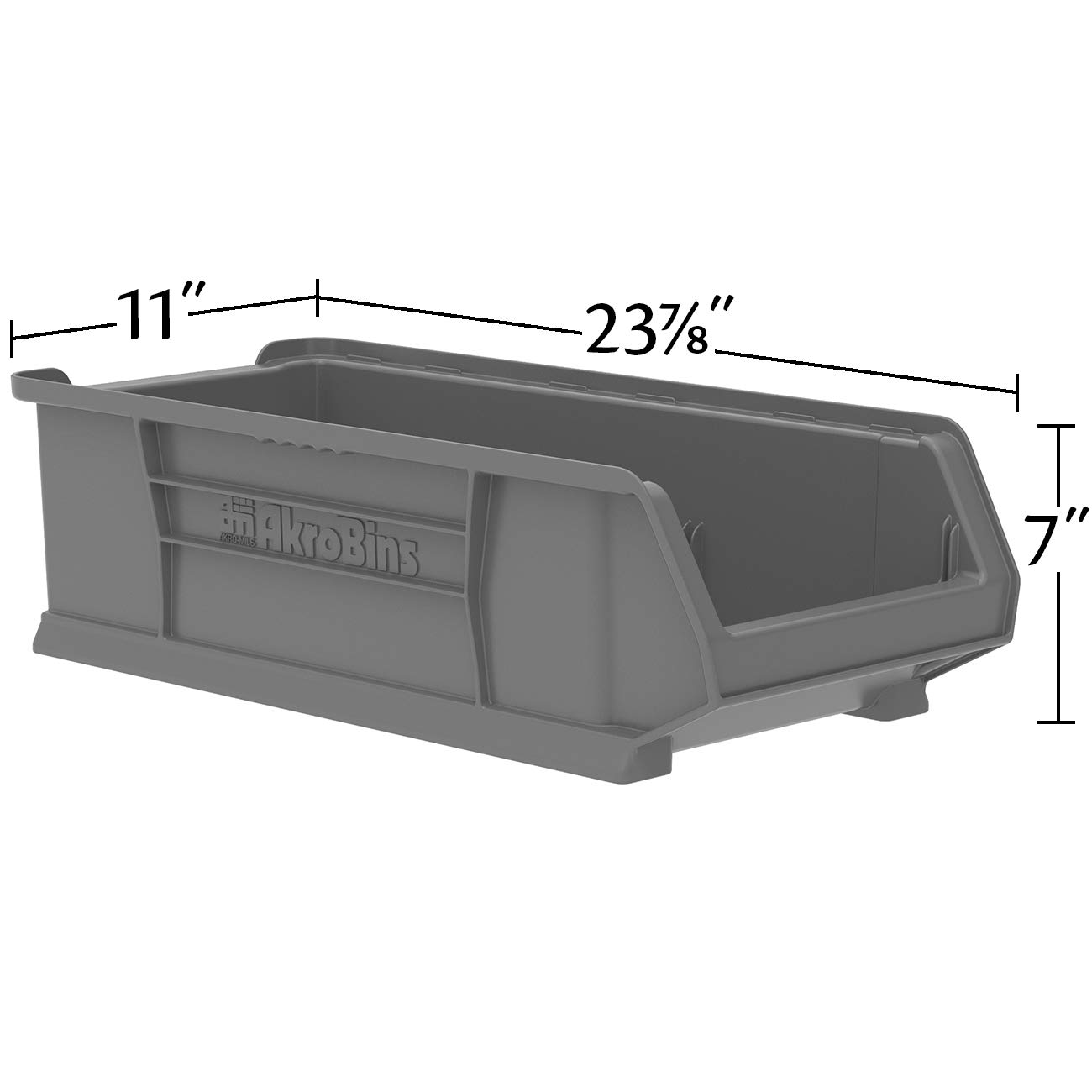 Akro-Mils 30286 Large Plastic Storage Bins - 24