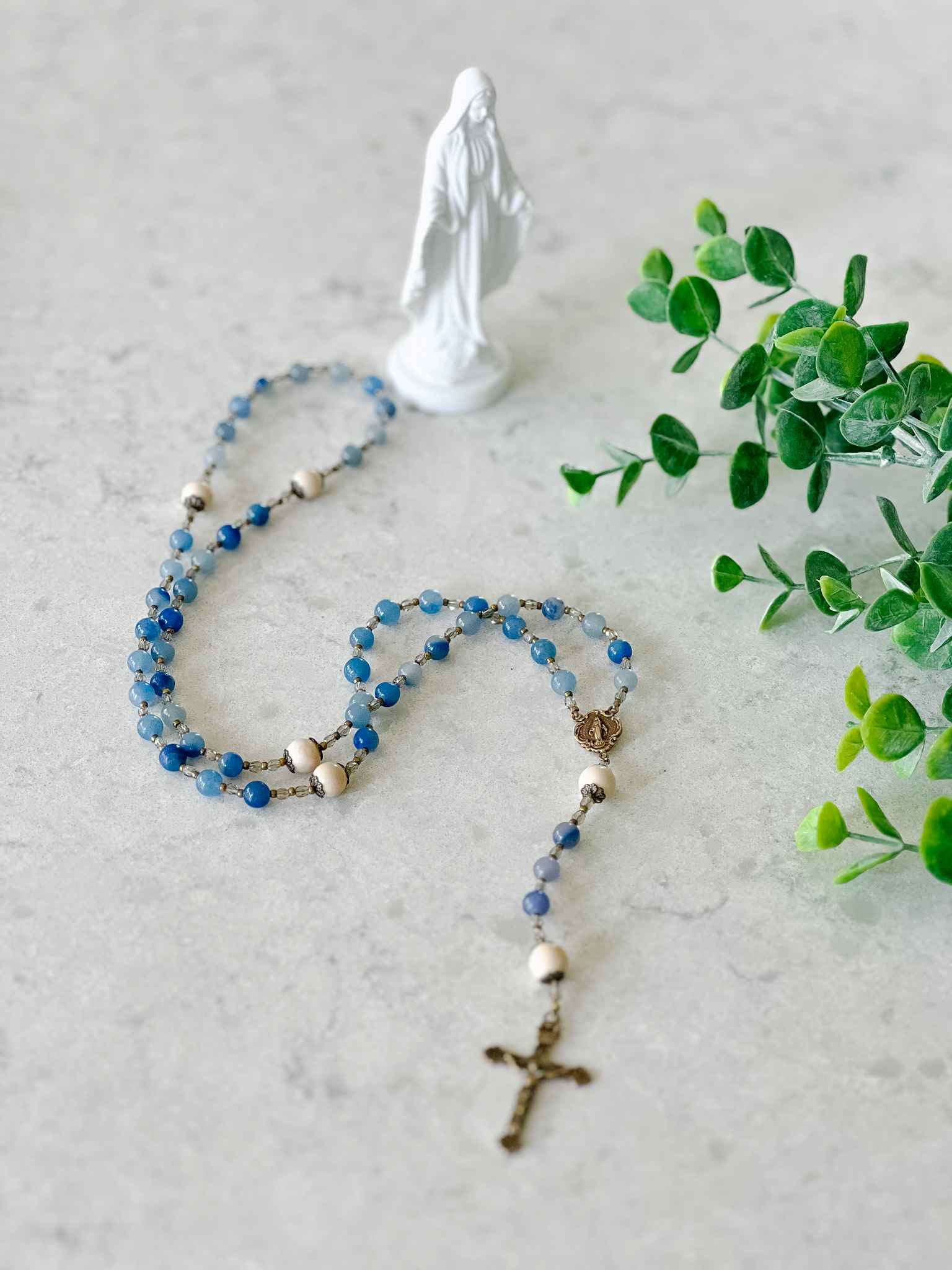 Miraculous Medal Rosary - Catholic Religious Jewelry for Prayer & Devotion - Perfect for Gifts, Worship & Spiritual Protection