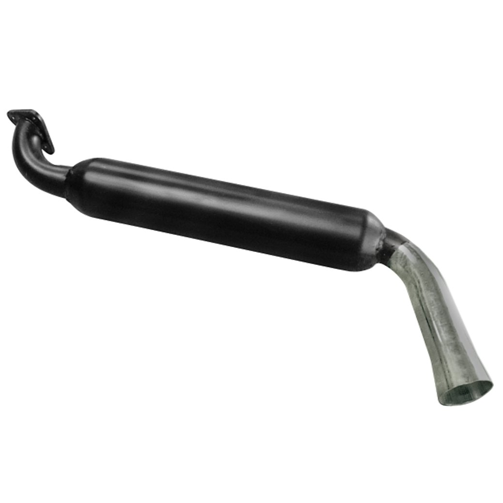 High-Performance Glass Pack Muffler Exhaust System for VW Beetle & Ghia 1966-1973 | Dune Buggy Compatible | Enhanced Sound & Performance for Off-Road Adventures & Classic Car Restoration