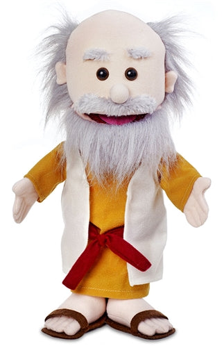 Bible Character Moses 36 cm Hand Puppet - Religious Educational Toy for Kids, Sunday School, Storytelling & Role Play (Code 231)
