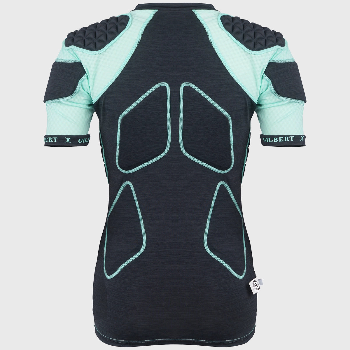 Gilbert Women's Triflex Lite Rugby Protection Vest - Lightweight Padded Shoulder Guard for Rugby Training & Matches - Perfect for Female Rugby Players & Contact Sports