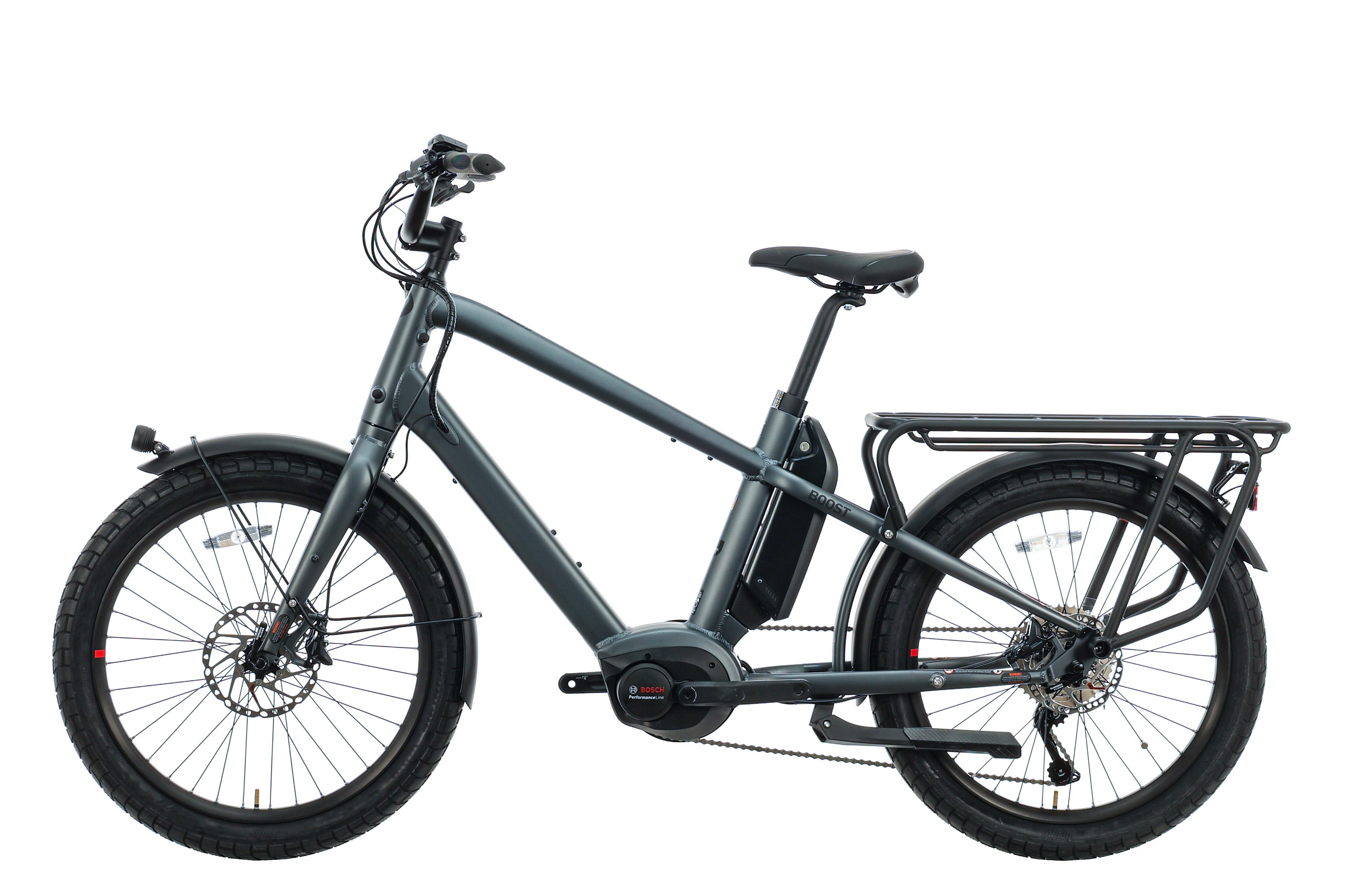 Benno Boost E 10D Class 1 Electric Bike with Bosch Performance Line Motor - 2023 Model, One Size - Perfect for Commuting, Urban Riding & Cargo Hauling