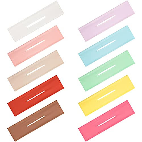 Ysleen 10-Piece Multi-Color Cloth Hair Donut Bun Maker Set - Flexible Reusable French Twist Hair Accessories for Women (Elegant Style) | Perfect for Updos, Ponytails & Special Occasions