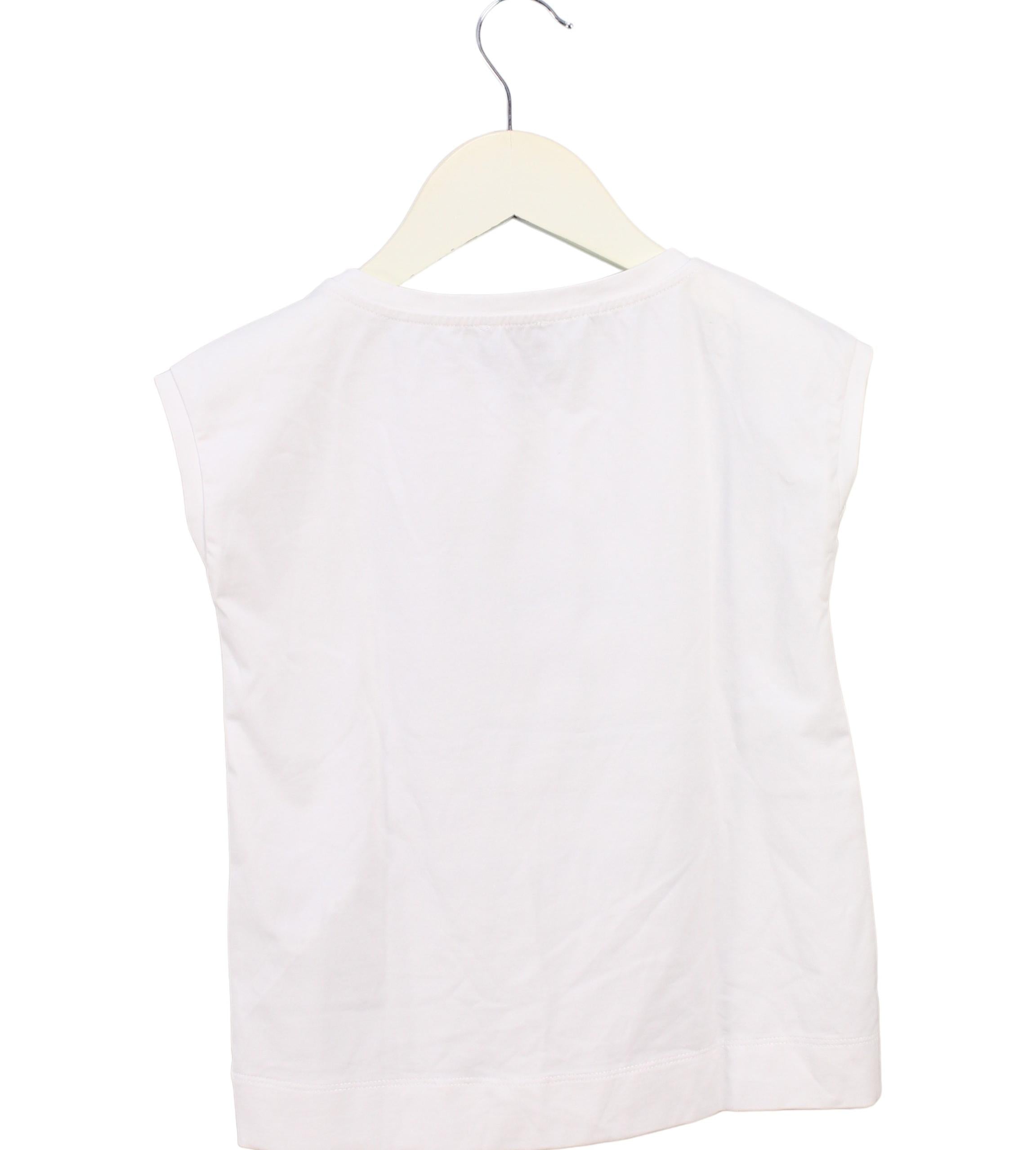 Armani Sleeveless Top for Girls 4T - Stylish Summer Tank Top for Toddlers - Perfect for Playdates, Beach Outings & Casual Wear