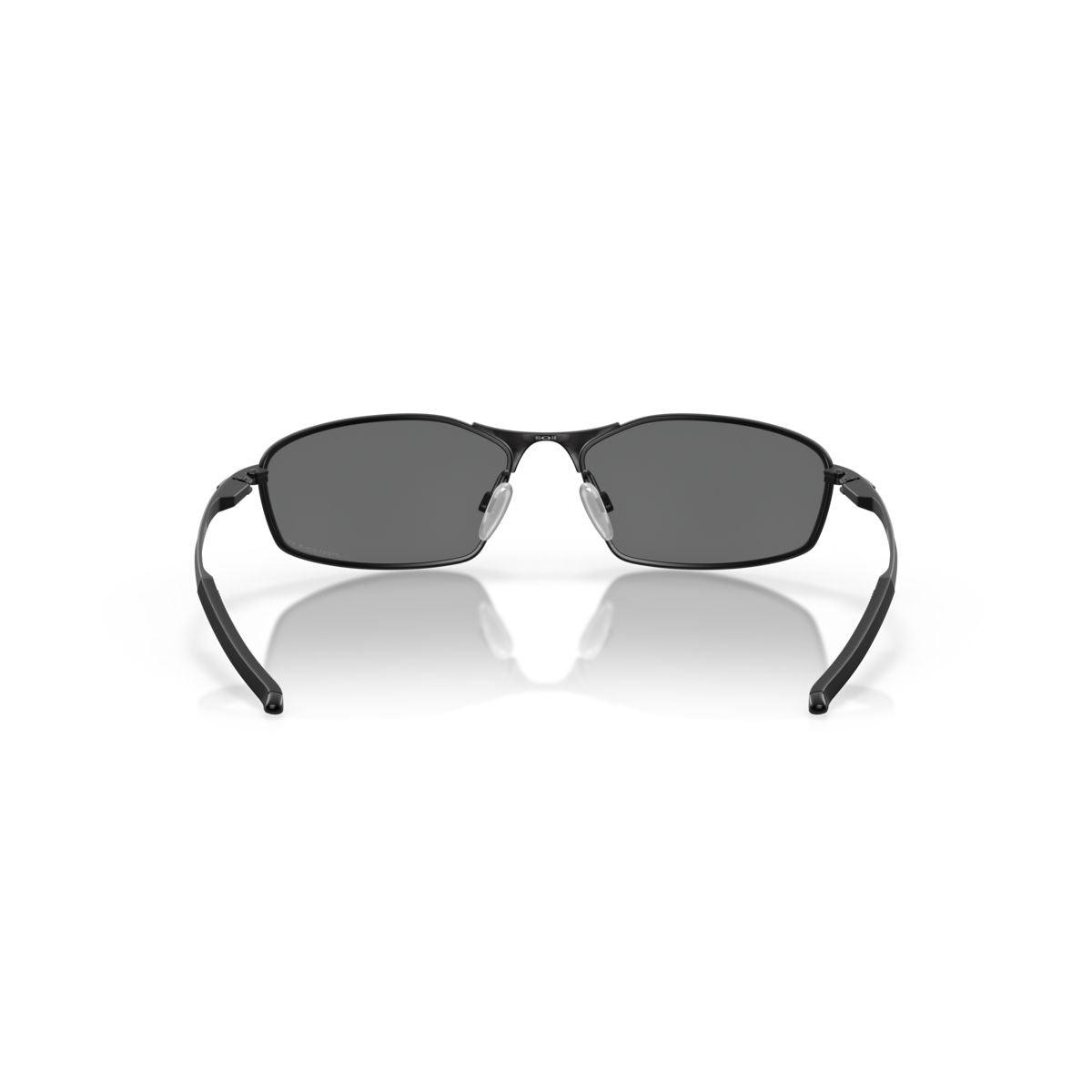 Oakley Whisker Satin Black/Prizm Black Polarized Sunglasses 0OO4141 414103 - UV Protection for Driving, Running & Outdoor Sports