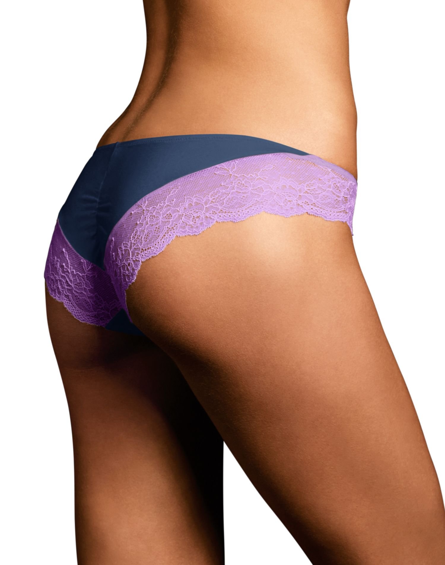 Maidenform Women's Lace Back Tanga Underwear - Sexy Comfortable Thong Panties for Everyday Wear & Special Occasions