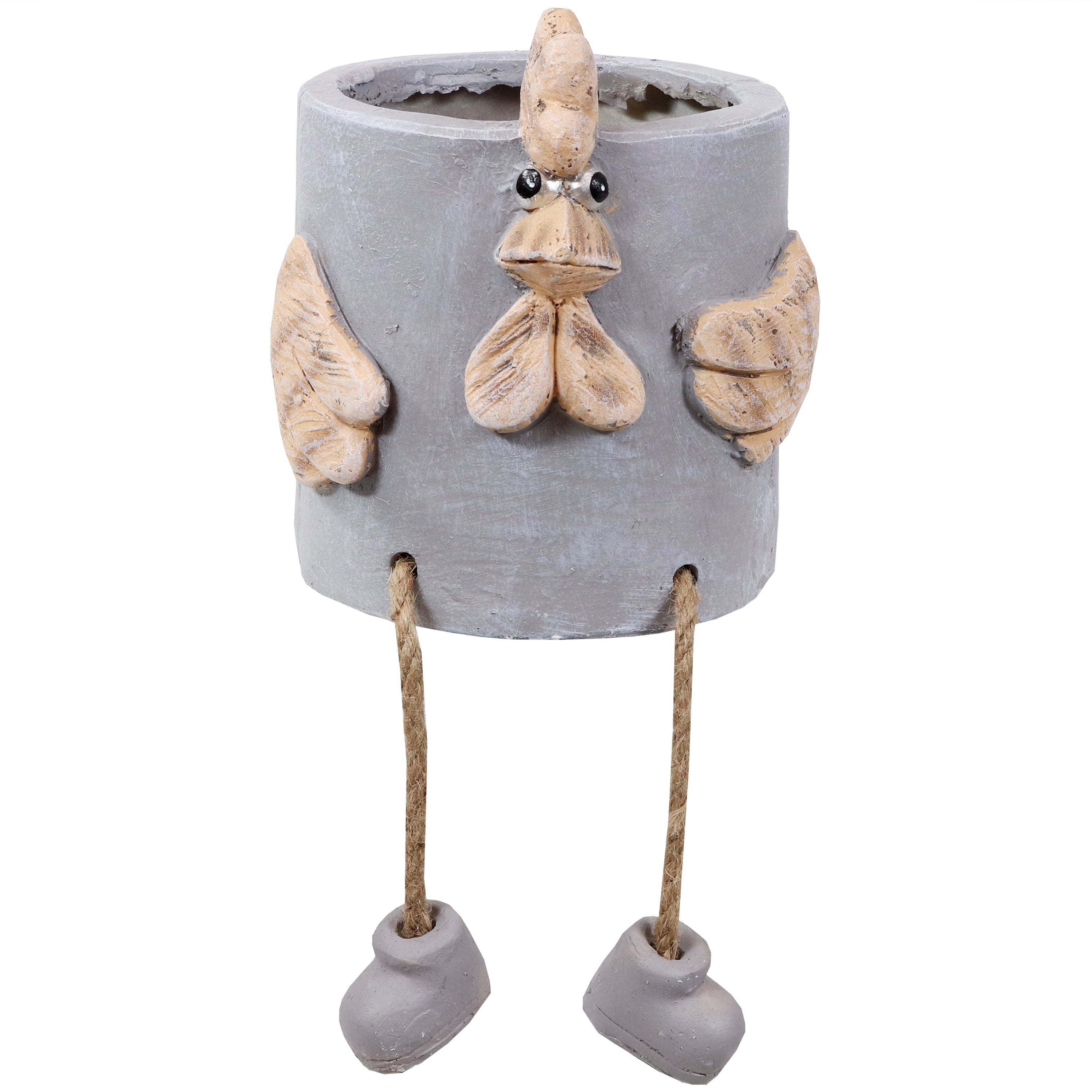 Sunnydaze Tate the Turkey Indoor Planter Statue - 8.5