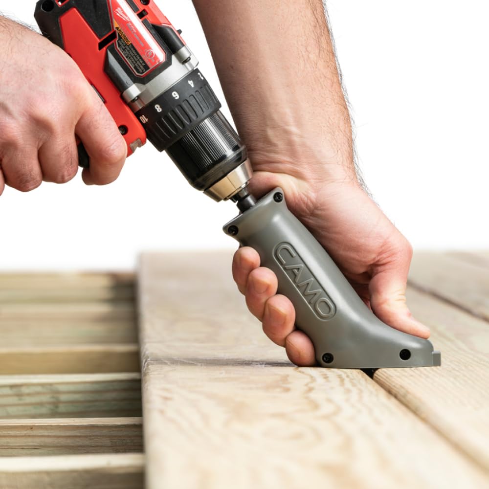 CAMO MARKSMAN Edge Deck Screw Guide Kit - No Gap Fastener-Free Edge Screw Installation Tool for Wood Decks & Fences (Perfect for DIY Deck Building & Outdoor Construction Projects)