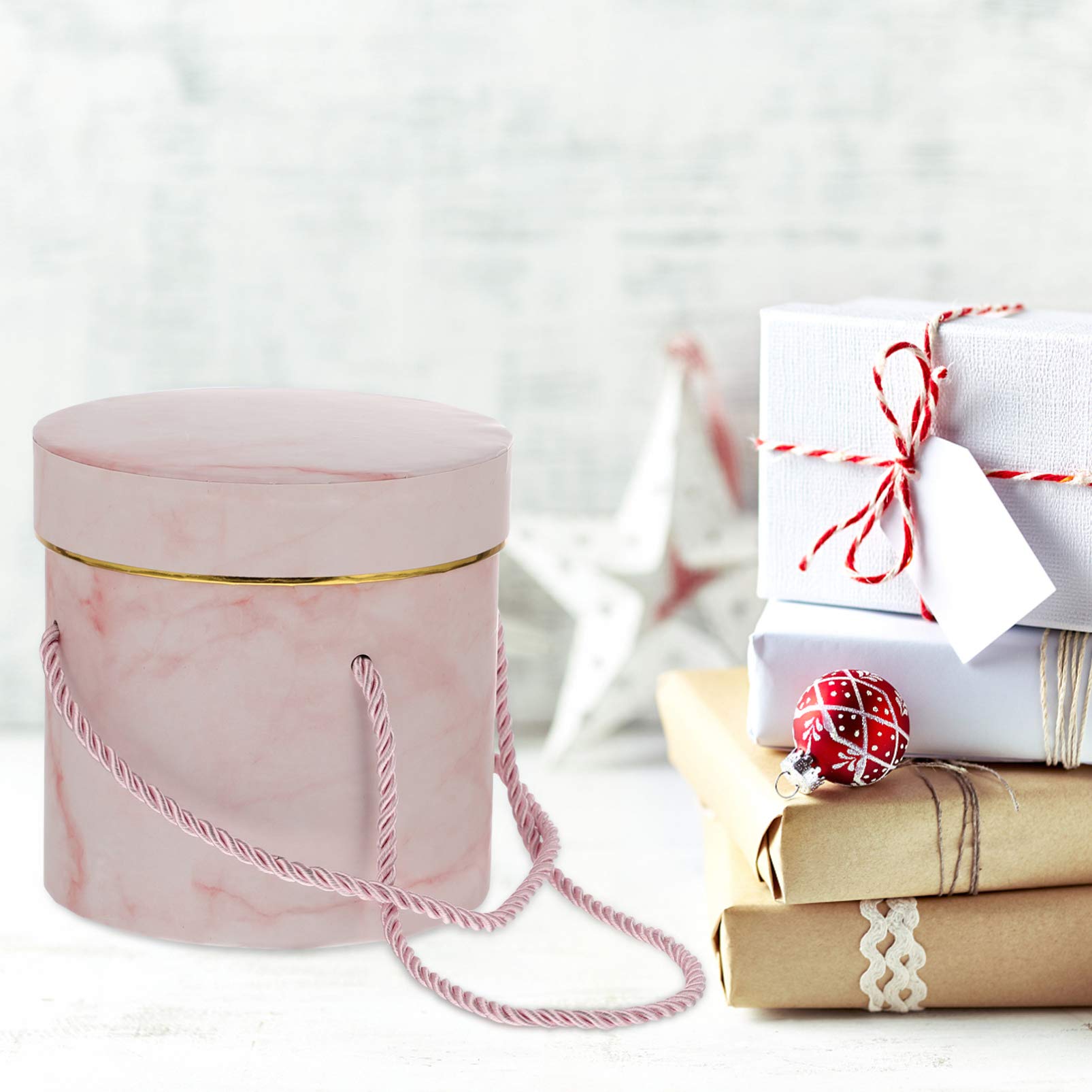 BESPORTBLE Round Storage Box for Florist Hat Packaging | Gift Wrapping