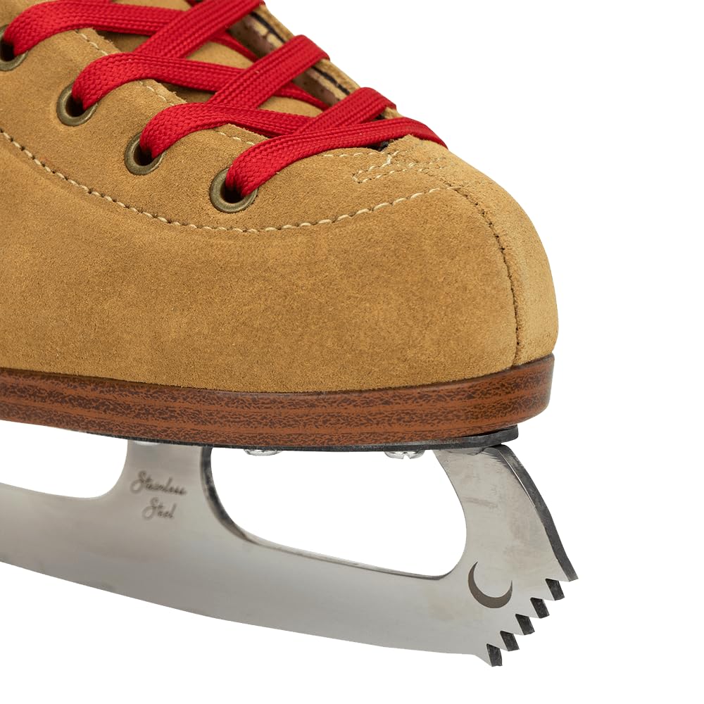 Riedell Ember Figure Skates for Women & Girls - Comfortable Recreational Ice Skates for Beginners & Casual Skating - Perfect for Ice Rinks, Outdoor Ponds & Winter Sports