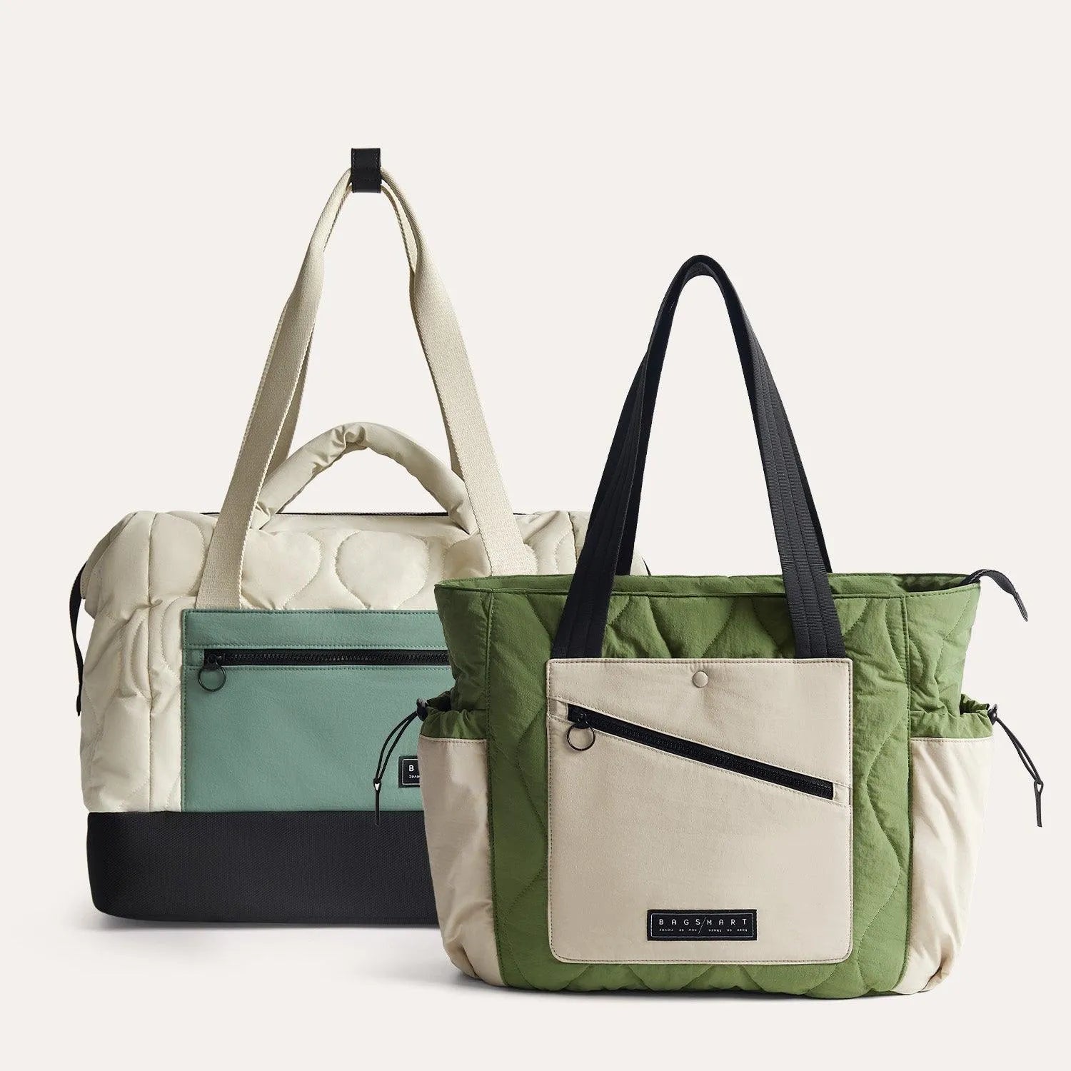 Stylish Paz Tote Travel Set - Waterproof & Spacious Carry-On Bag for Women - Perfect for Airplane, Beach Vacation & Weekend Getaways