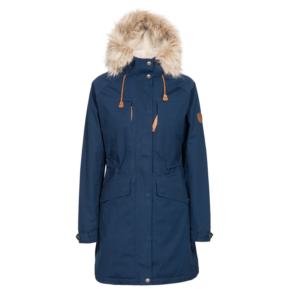 Trespass Women's Faithful Waterproof Jacket - Lightweight Windproof Outdoor Coat for Hiking, Camping & Travel