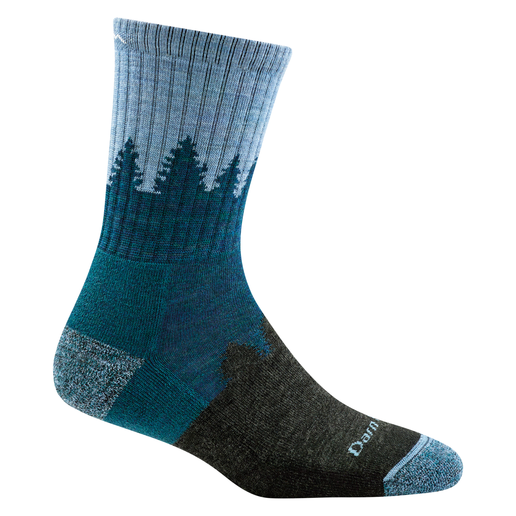 Darn Tough 1971 Treeline Micro Crew Midweight Cushion Socks for Women - Hiking, Outdoor & Everyday Comfort