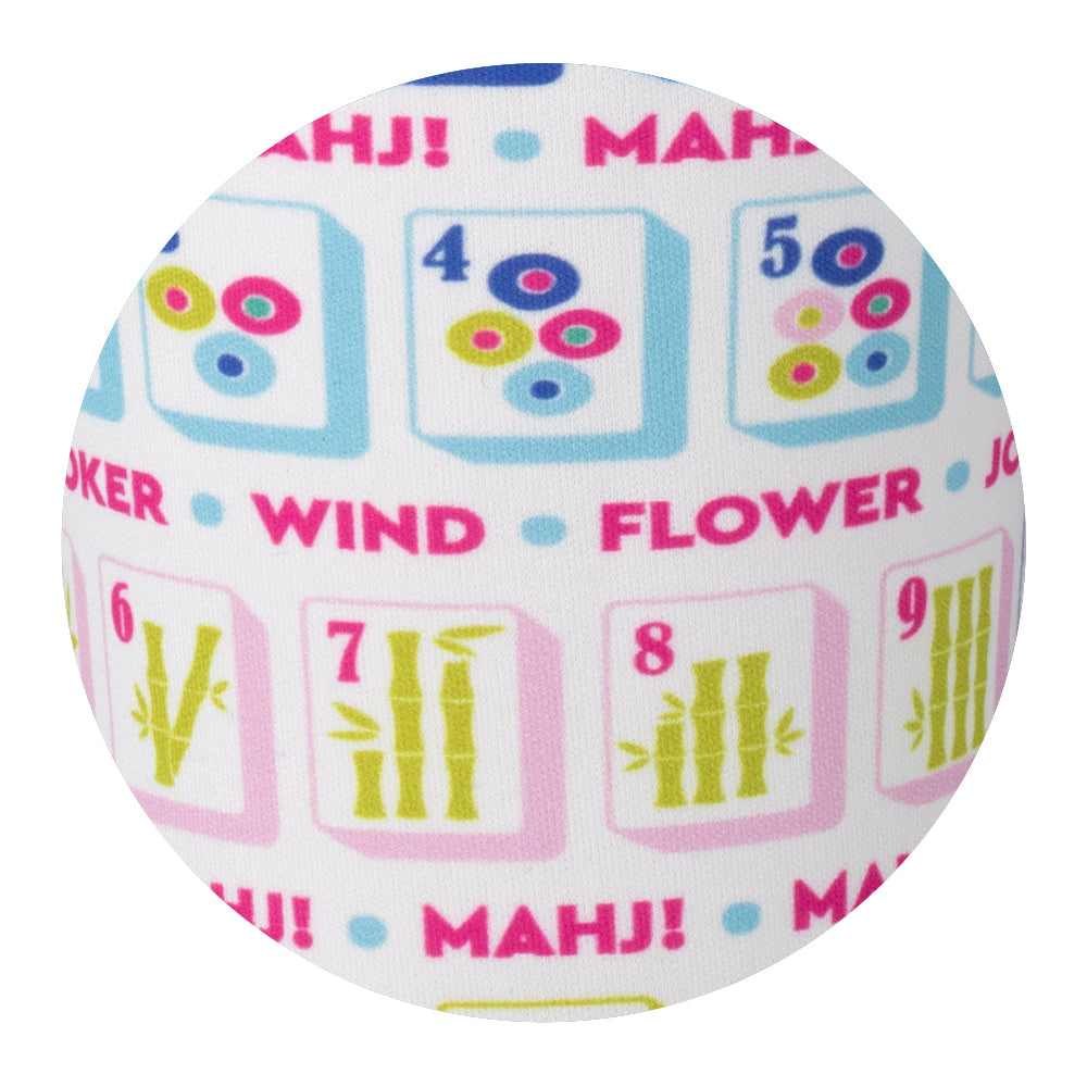 Premium Mahjong Mega Mug Pouch - Large Insulated Travel Coffee Cup Holder with Zipper - Perfect for Commuting, Office & Outdoor Activities