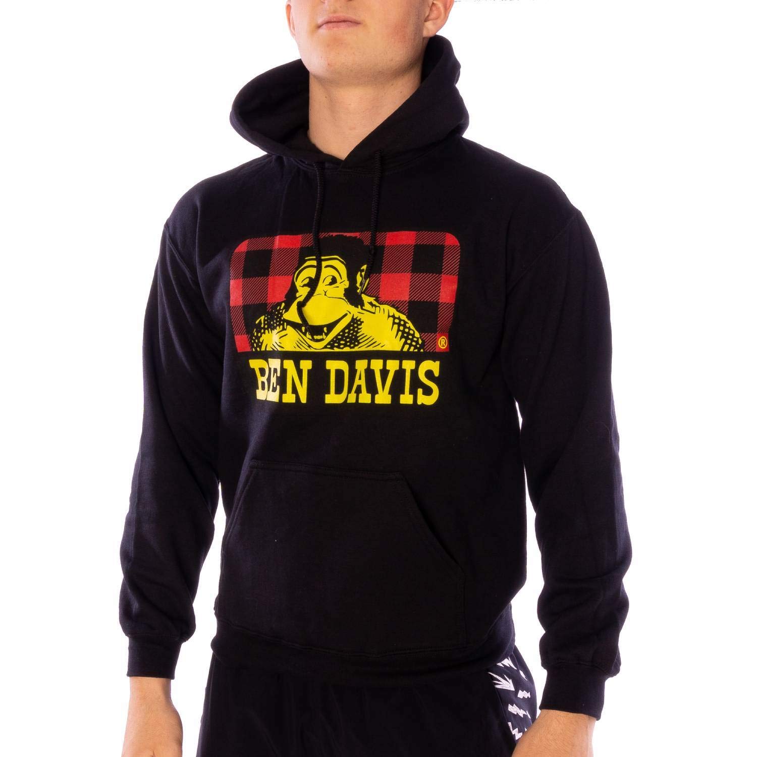 Ben Davis Men's Hoodie - Heavyweight Cotton Pullover Sweatshirt for Casual Wear & Outdoor Activities