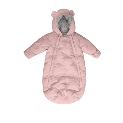 7AM Enfant Winter Baby Snowsuit - Waterproof Insulated Hooded Snowsuit for Infants & Toddlers, 2-Way Zipper for Easy Diaper Changes | Warm Bunting for Stroller & Outdoor Play | Perfect for Snowy Days & Winter Adventures