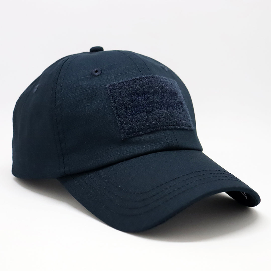 Future Looks Bright Navy Patch Snapback Hat - Trendy Baseball Cap for Men & Women - Perfect for Casual Wear, Sports, and Outdoor Activities