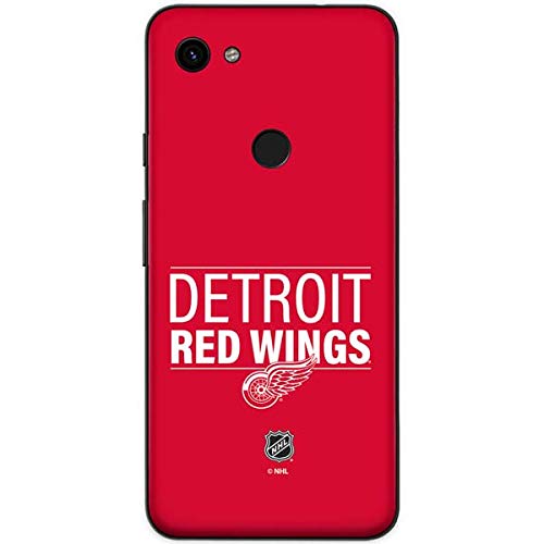 Official NHL Detroit Red Wings Phone Skin for Google Pixel 3a XL - Durable Protection for Sports Fans