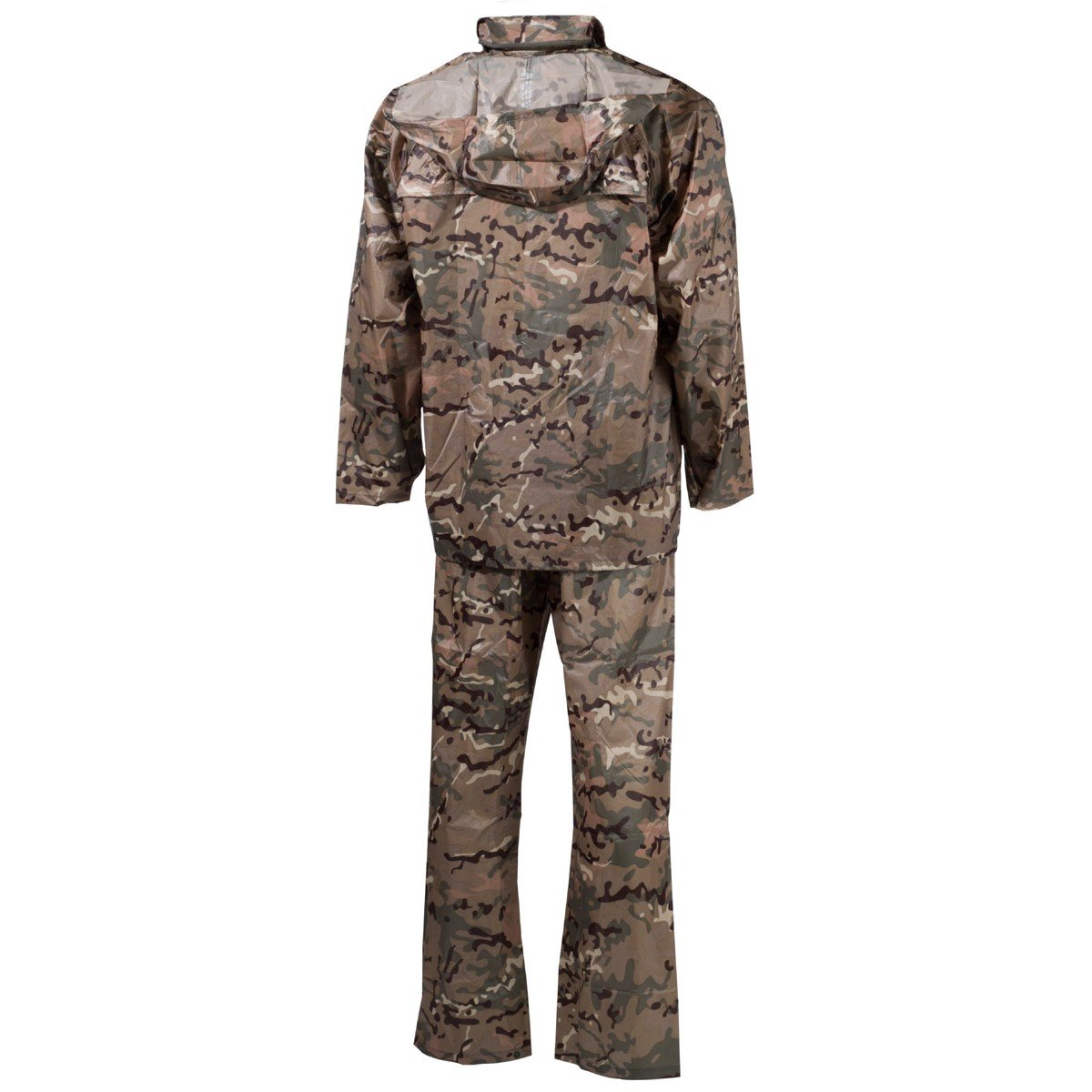 Men's 2-Piece Waterproof Rain Suit Camo Hunting Jacket & Pants Set - Lightweight Outdoor Gear for Fishing, Hiking & Camping