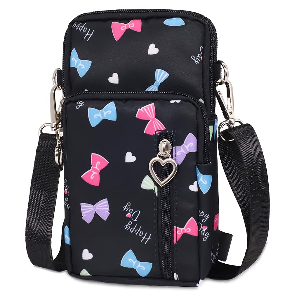 PALAY® Women's Crossbody Phone Bag - 3-Layer Multifunctional Sling Pouch for Travel, Sports & Daily Use | Small Shoulder Purse for Cell Phone, Wallet & Essentials | Trendy Mobile Pouch for Girls & Women
