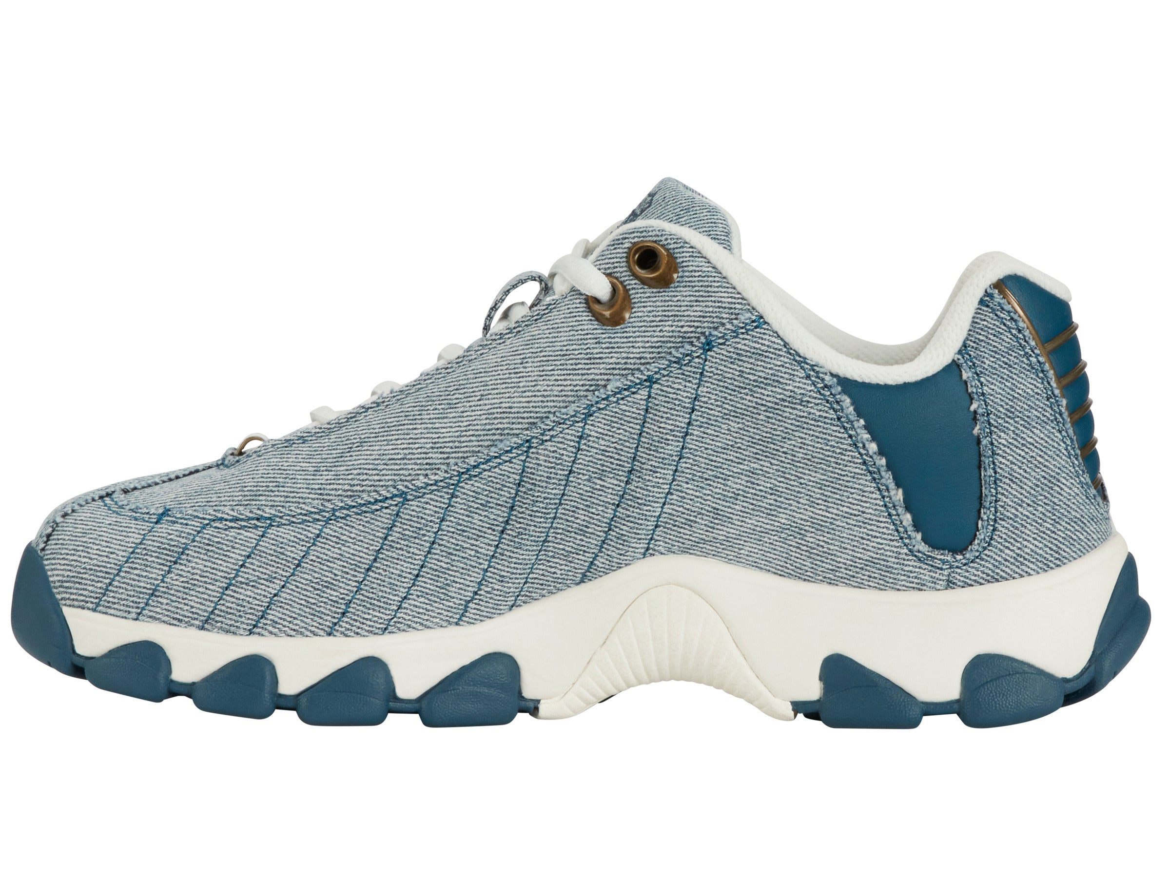 ST329 CMF T Sneakers - 94310 123 M | Star White/Legion Blue/Denim Colorway | Running, Gym & Casual Wear Shoes