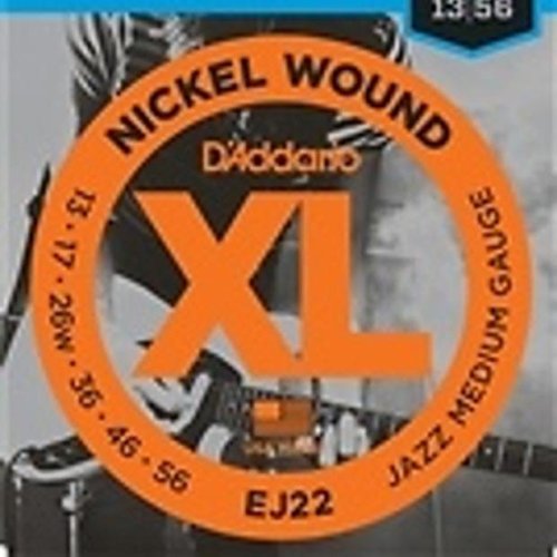 D'Addario EJ22 Medium Jazz Electric Guitar Strings - 1 Set - Perfect for Jazz, Blues & Rock Performances