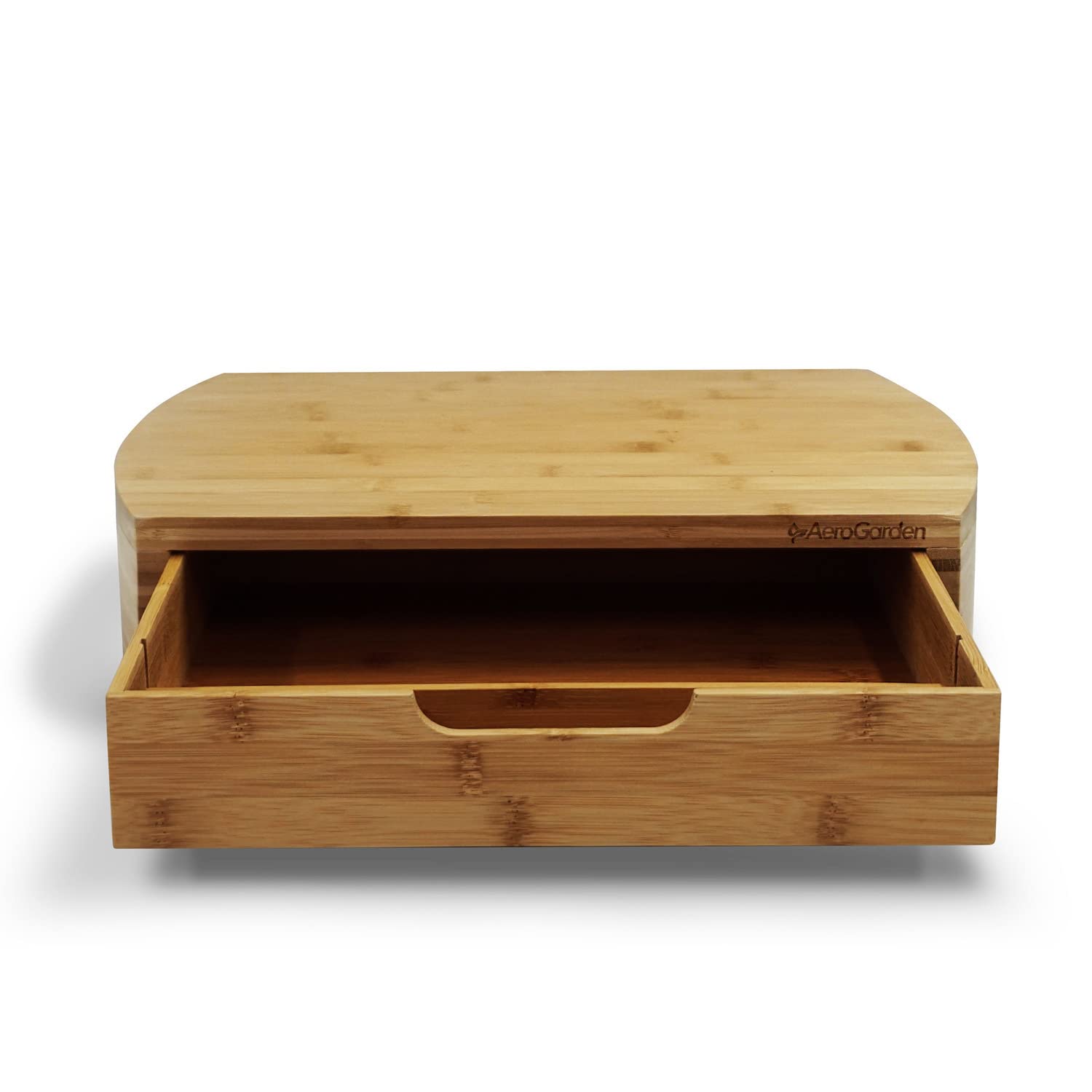 AeroGarden Bamboo Storage Drawer Organizer for Indoor Gardening Supplies - Perfect for Hydroponic Systems, Seed Starting & Herb Kits (Home & Kitchen Use)