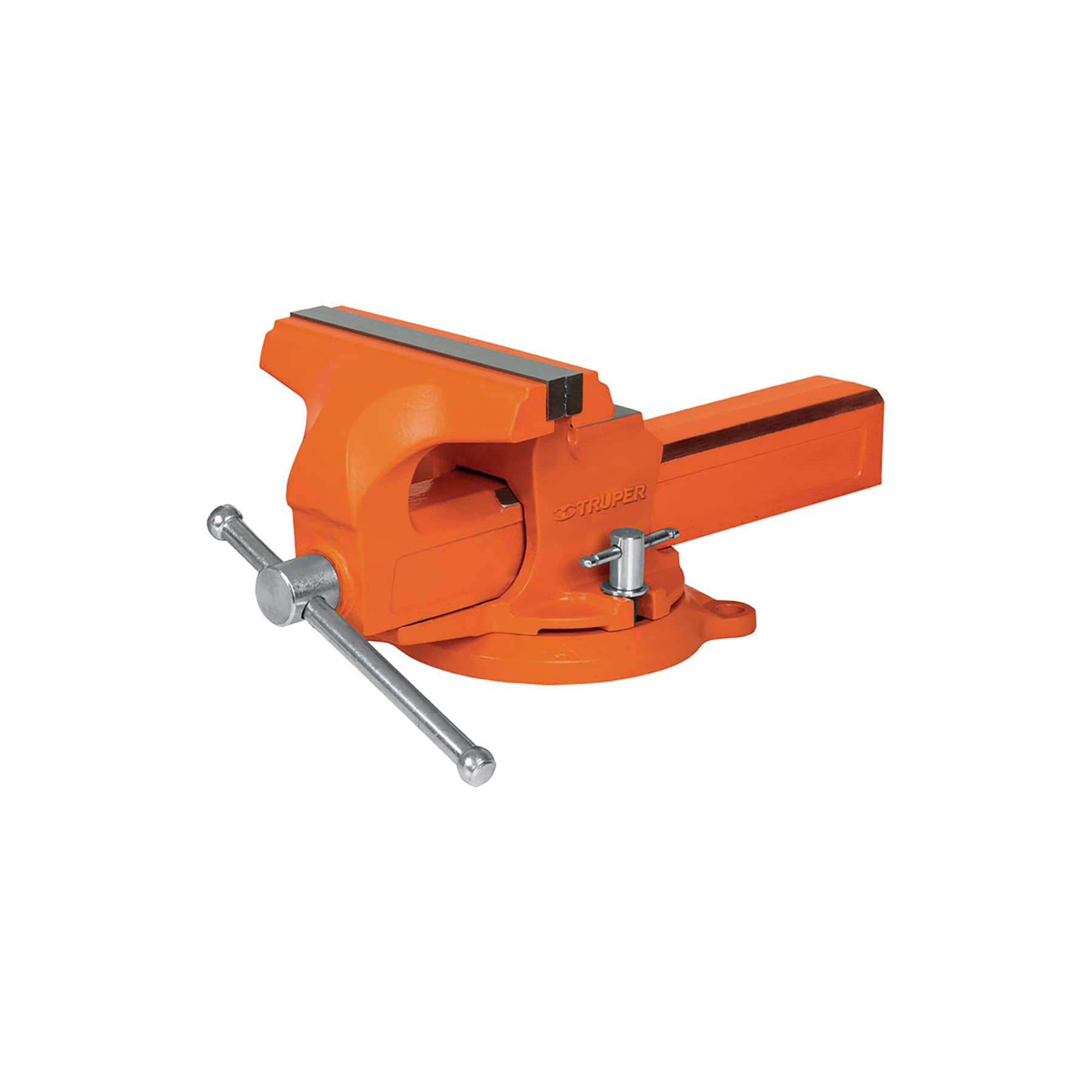 Premium European Style Nodular Iron Vise 4 Inch - Heavy Duty Workbench Clamp for Woodworking, Metalworking & DIY Projects