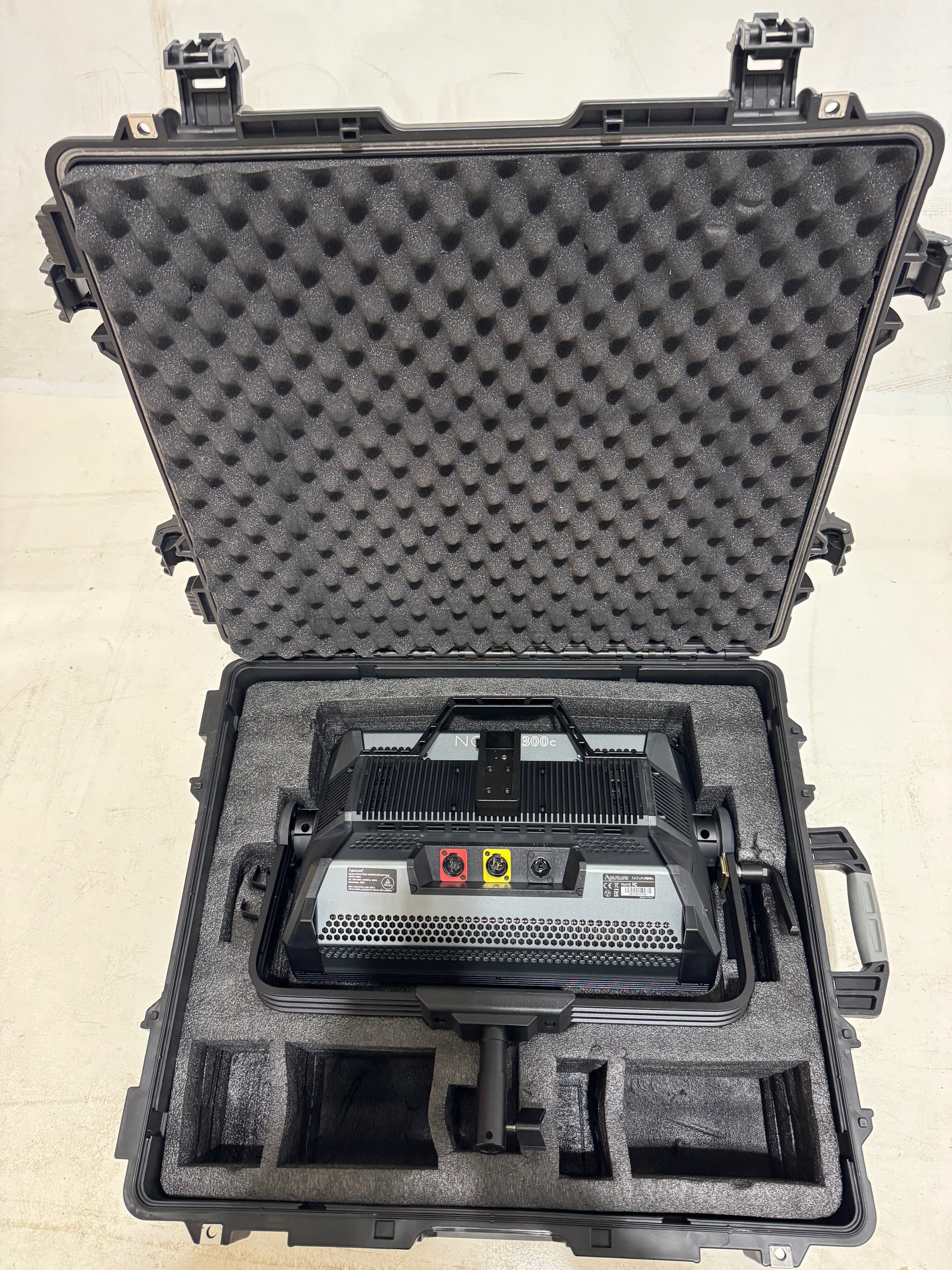 Open Box Aputure Nova P300c RGBWW LED Panel with Rolling Case Kit - Professional Studio Lighting for Photography & Videography