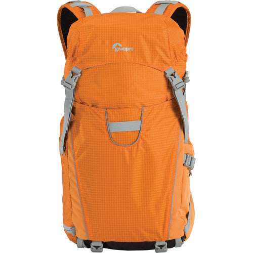 Lowepro Photo Sport 200 AW Waterproof Camera Backpack - Orange | DSLR & Mirrorless Camera Bag for Hiking, Travel & Outdoor Photography