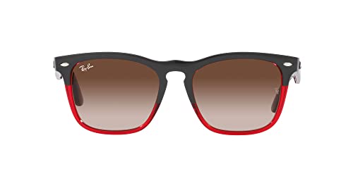 Green on Transparent Red/Brown Gradient
