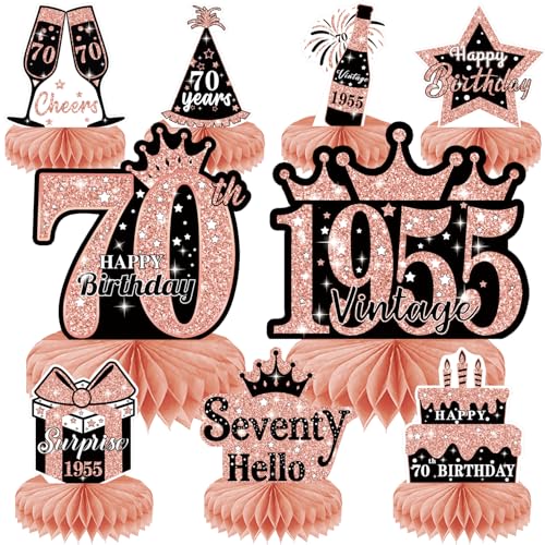 Rose Gold 70th