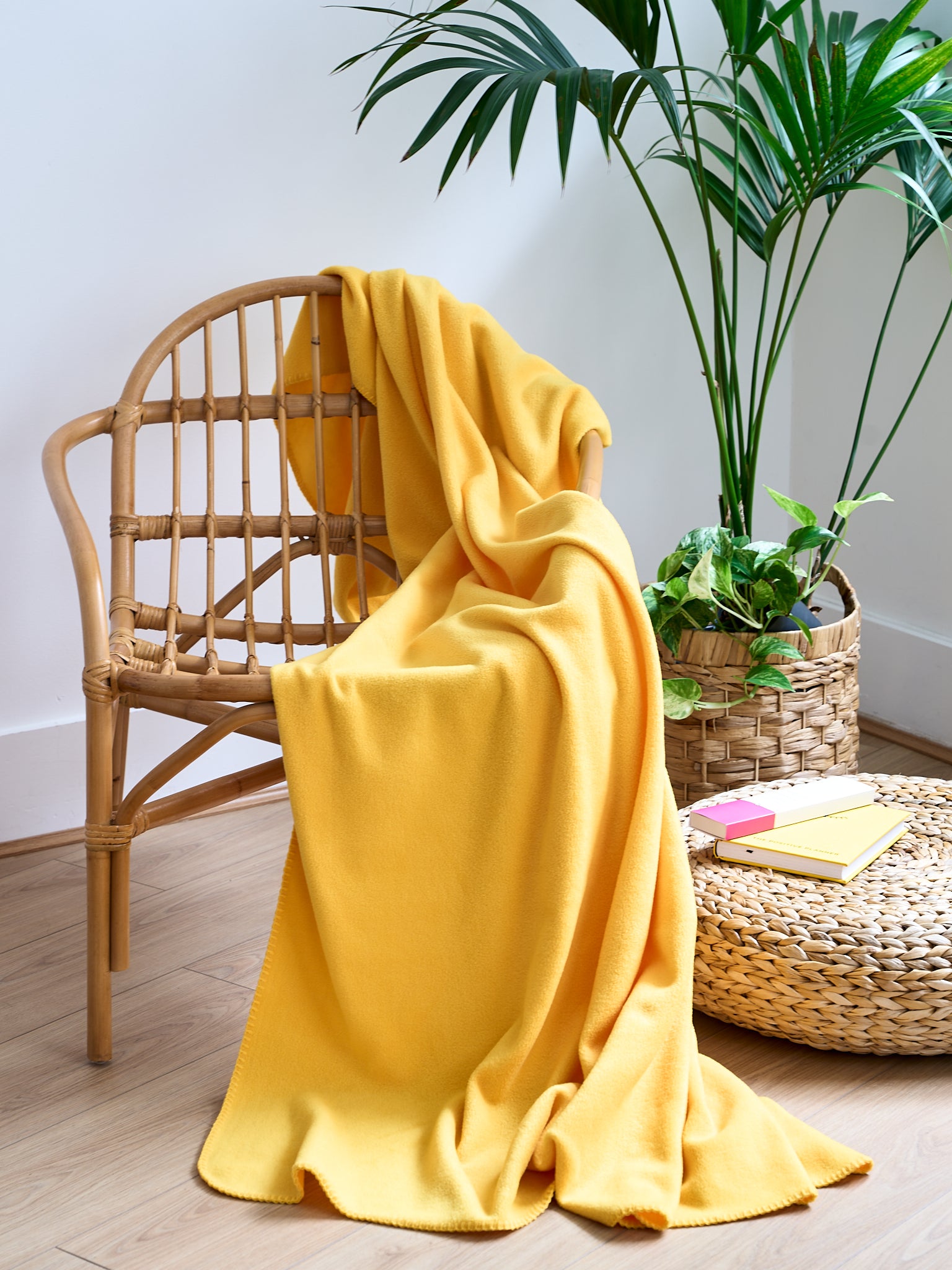 Yogamatters Cozy Fleece Yoga Blanket - Soft & Warm for Meditation, Relaxation & Home Comfort