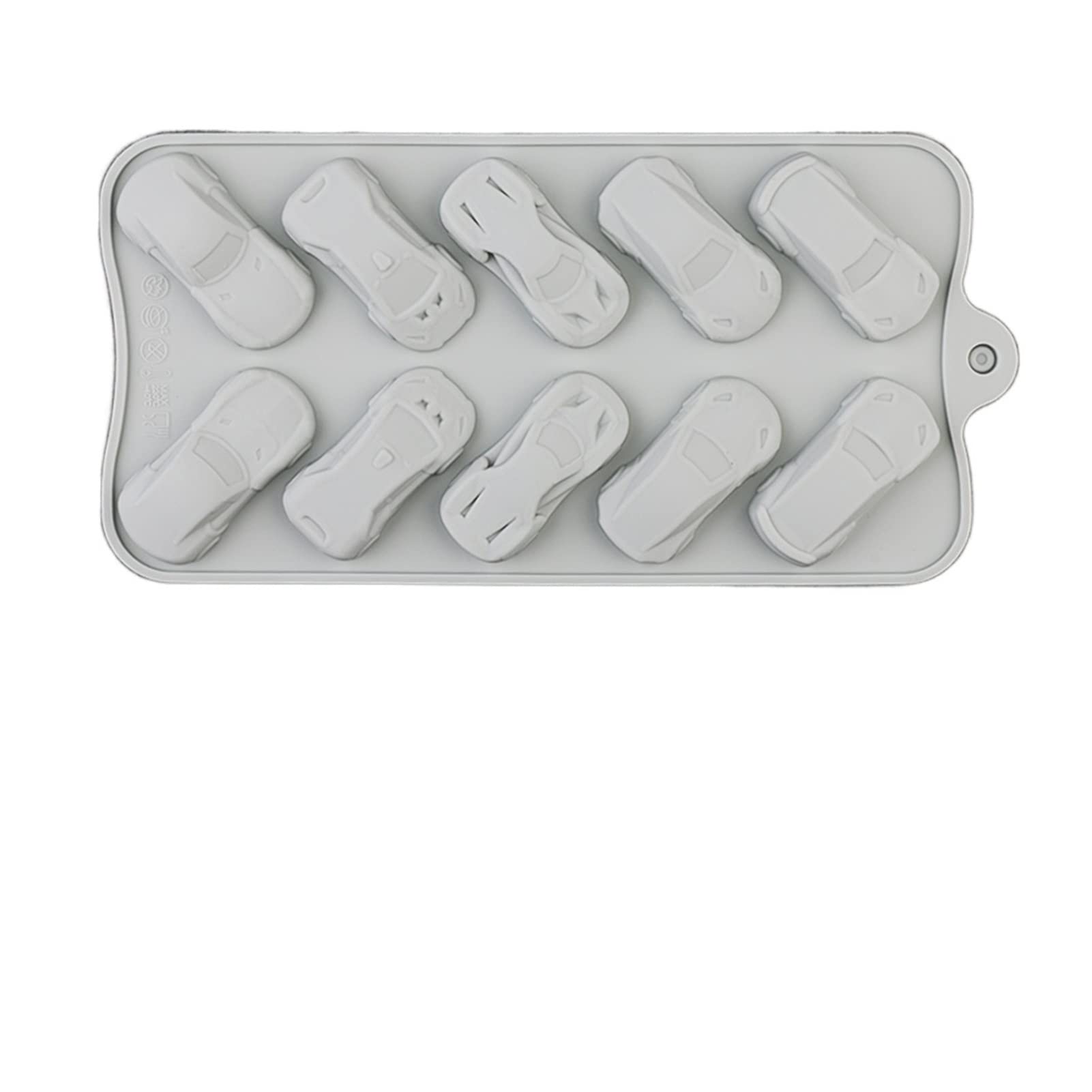 SHUYING Silicone Chocolate Mold - Wedding Cupcake Decorations, DIY Baking Pan & Ice Cube Tray for Desserts (Blue) | Perfect for Birthday Parties, Baby Showers & Holiday Treats