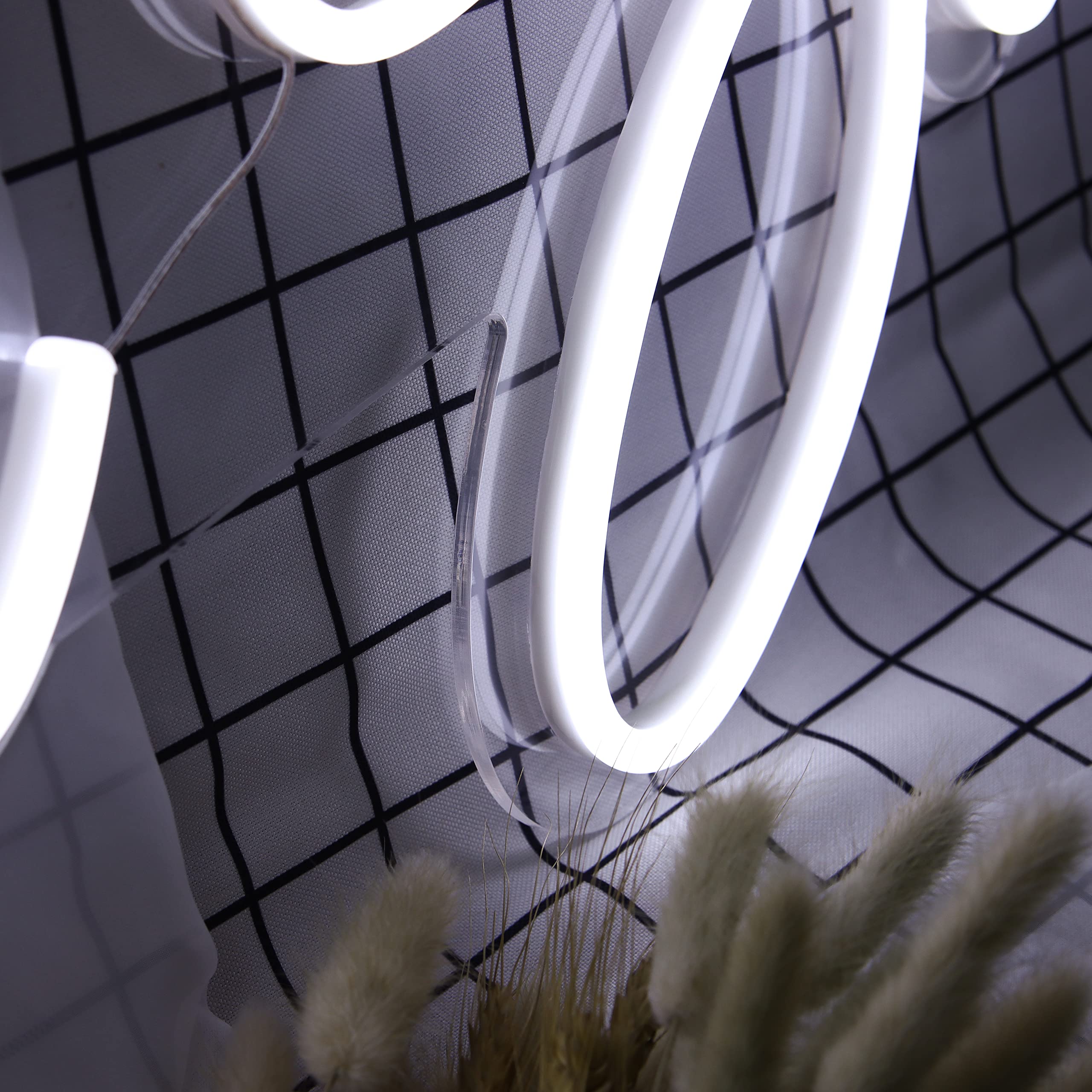 Custom LED Neon Signs - Personalized Wedding & Last Name Wall Decor - 2 Line Text up to 36