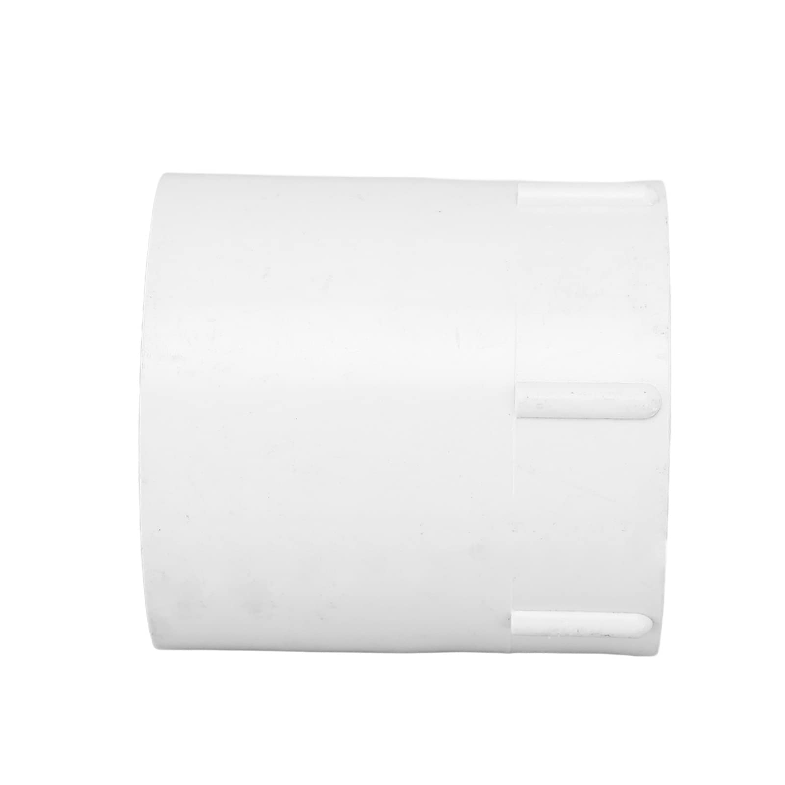 FECAMOS PVC Pipe Adapter - Low Flow Resistance G2 Female Thread Connector for Pool, Greenhouse & Agricultural Irrigation | Durable Glossy Inner Wall Plumbing Fitting for Water Systems