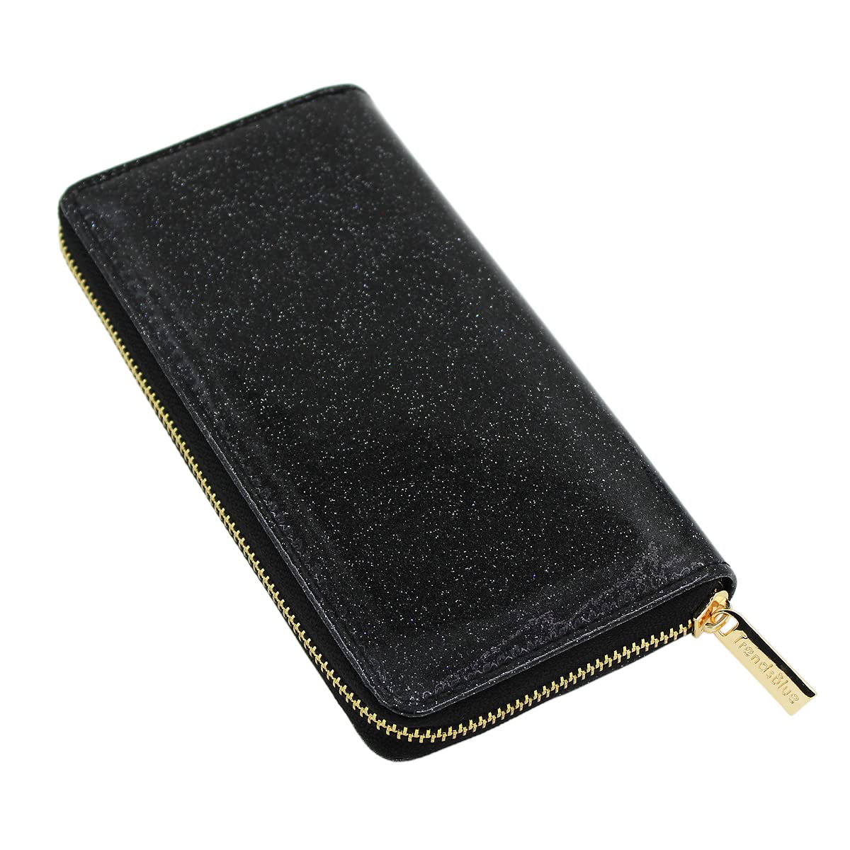 Luxury Vegan Leather Glitter Zip Around Wallet for Women - Stylish & Durable RFID Blocking Wallet for Everyday Use, Travel & Gifts