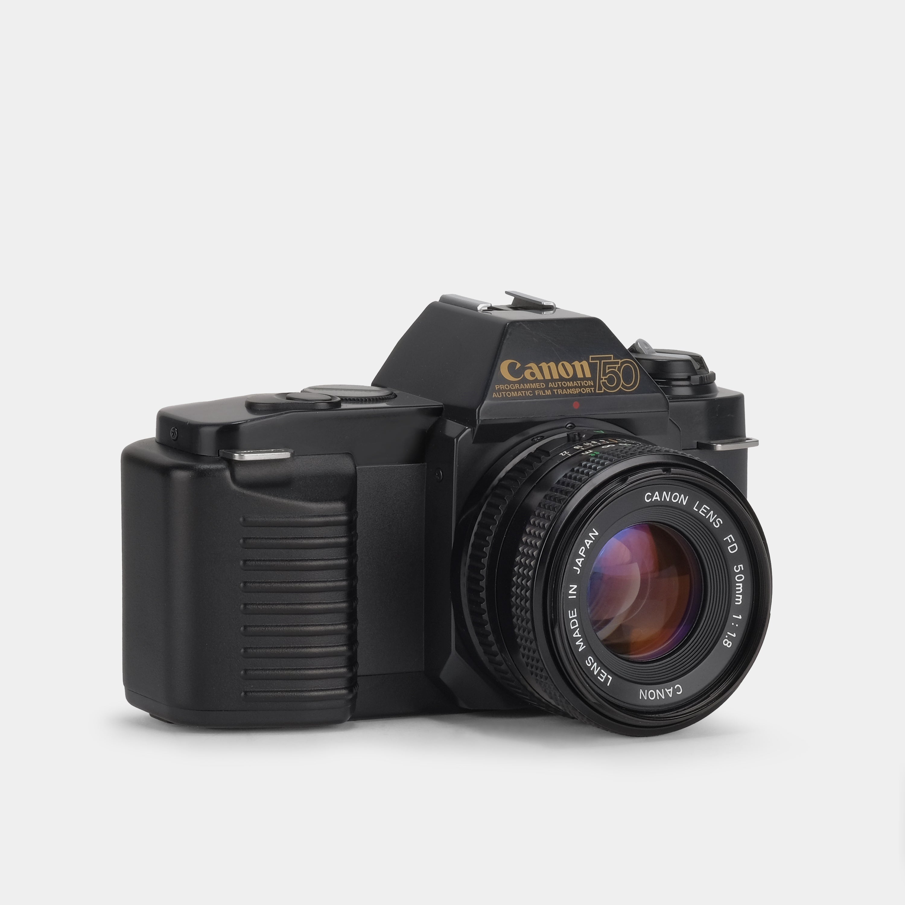 Canon T50 35mm SLR Film Camera with FD Lens - Vintage Analog Photography for Beginners & Enthusiasts | Perfect for Travel, Street & Portrait Photography