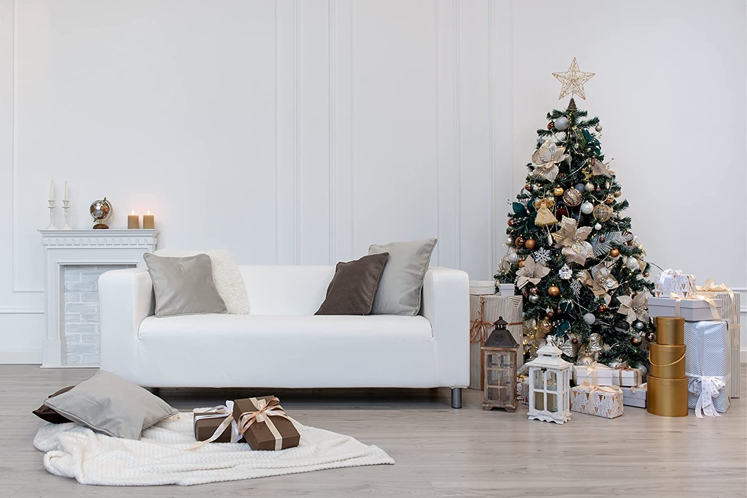 Klippan Loveseat Slipcover for IKEA 2-Seater Sofa - Cotton White Replacement Cover | Perfect for Home Decor, Living Room Upgrade & Furniture Protection