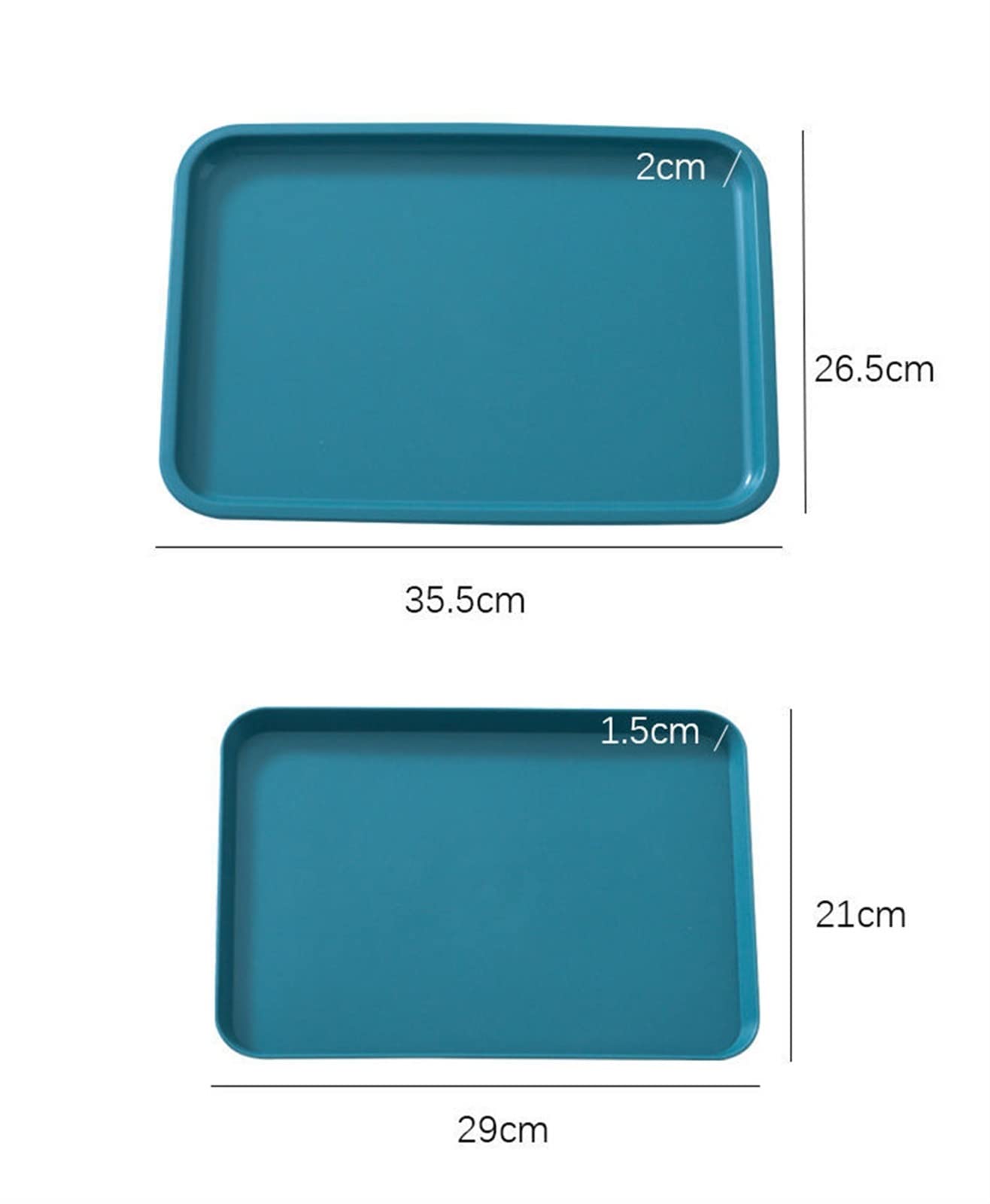 Large Plastic Serving Tray - 18