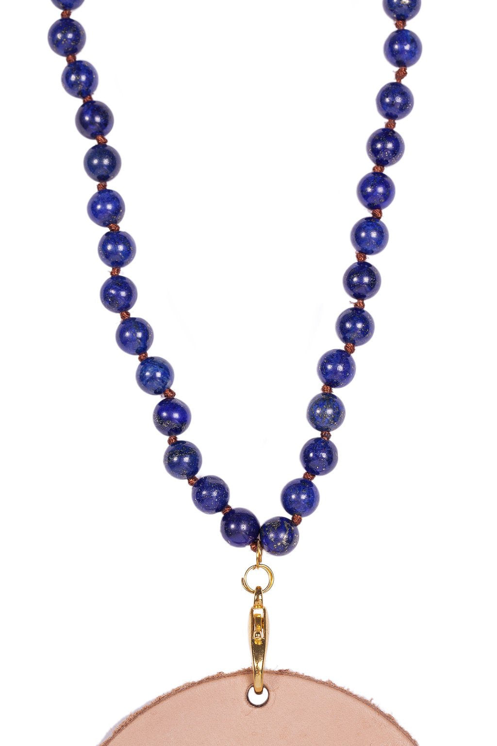 Blue Beaded Badge Holder for Work ID Cards - Stylish Lanyard for Nurses, Teachers, and Office Professionals
