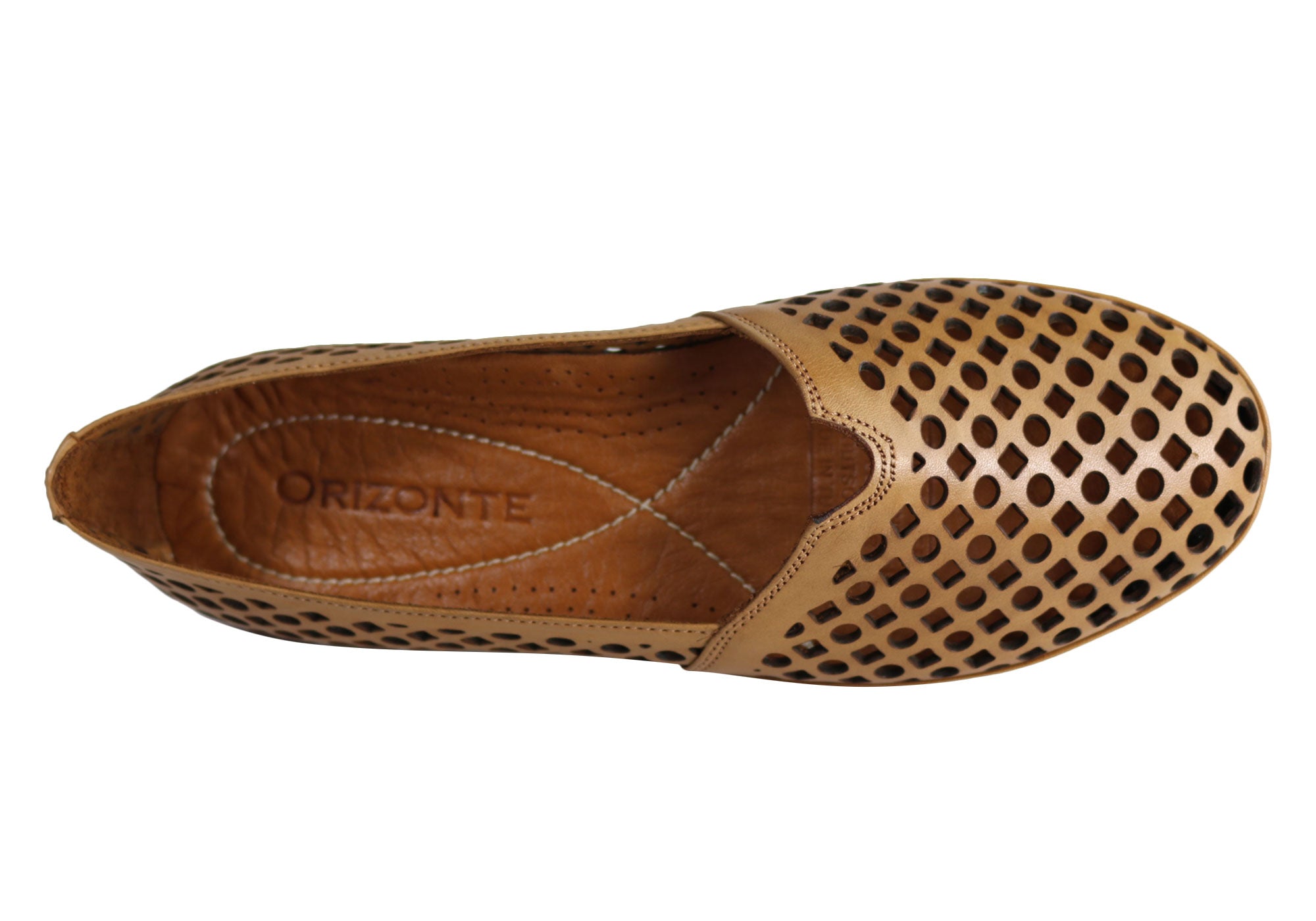 Orizonte Aria Women's Comfortable Soft Leather Flat Shoes - European Style for Casual Wear, Office & Travel