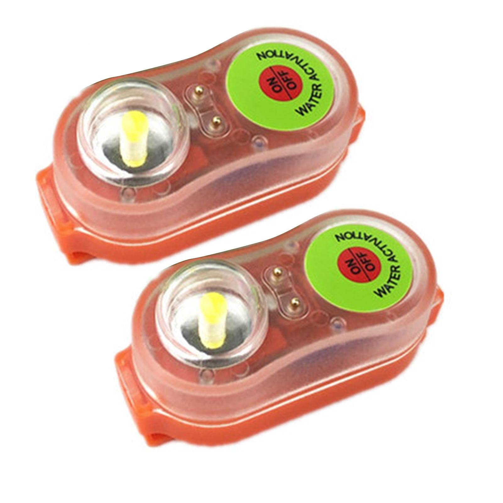 Marine LED Strobe Position Light - Automatic Locator Light for Boats, Kayaks, Pontoons & Yachts | Waterproof LED Navigation Safety Light for Life Jackets & Hovercrafts | Perfect for Night Fishing, Emergency Signaling & Water Sports