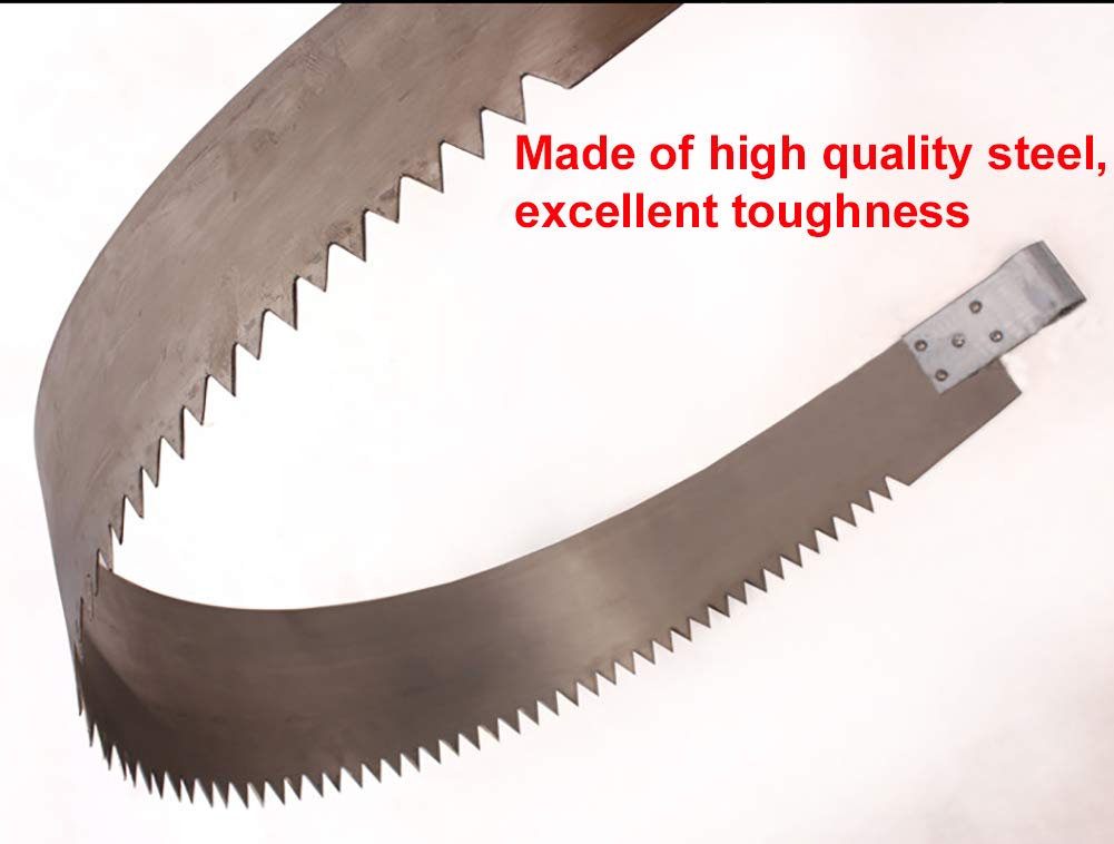 3.6' Two Man Crosscut Saw - Heavy Duty Hand Saw for Wood Cutting, Logging & Forestry - Perfect for Camping, Firewood & Outdoor Projects