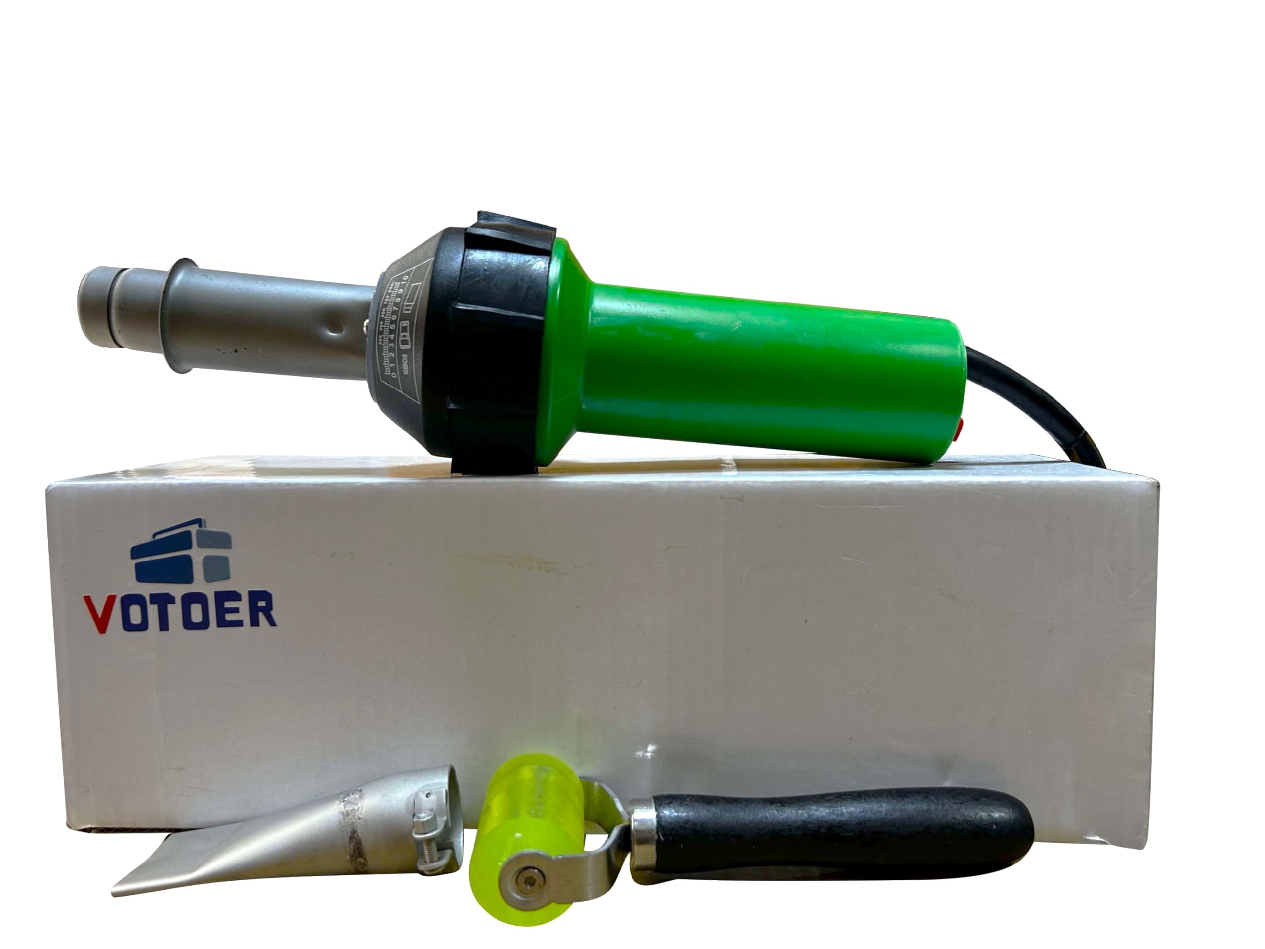 1600W Plastic Welder Kit - Hot Air Welding Tool with Heat Gun, Handheld Rod & Pistol for DIY Repairs, Automotive, and Home Improvement Projects