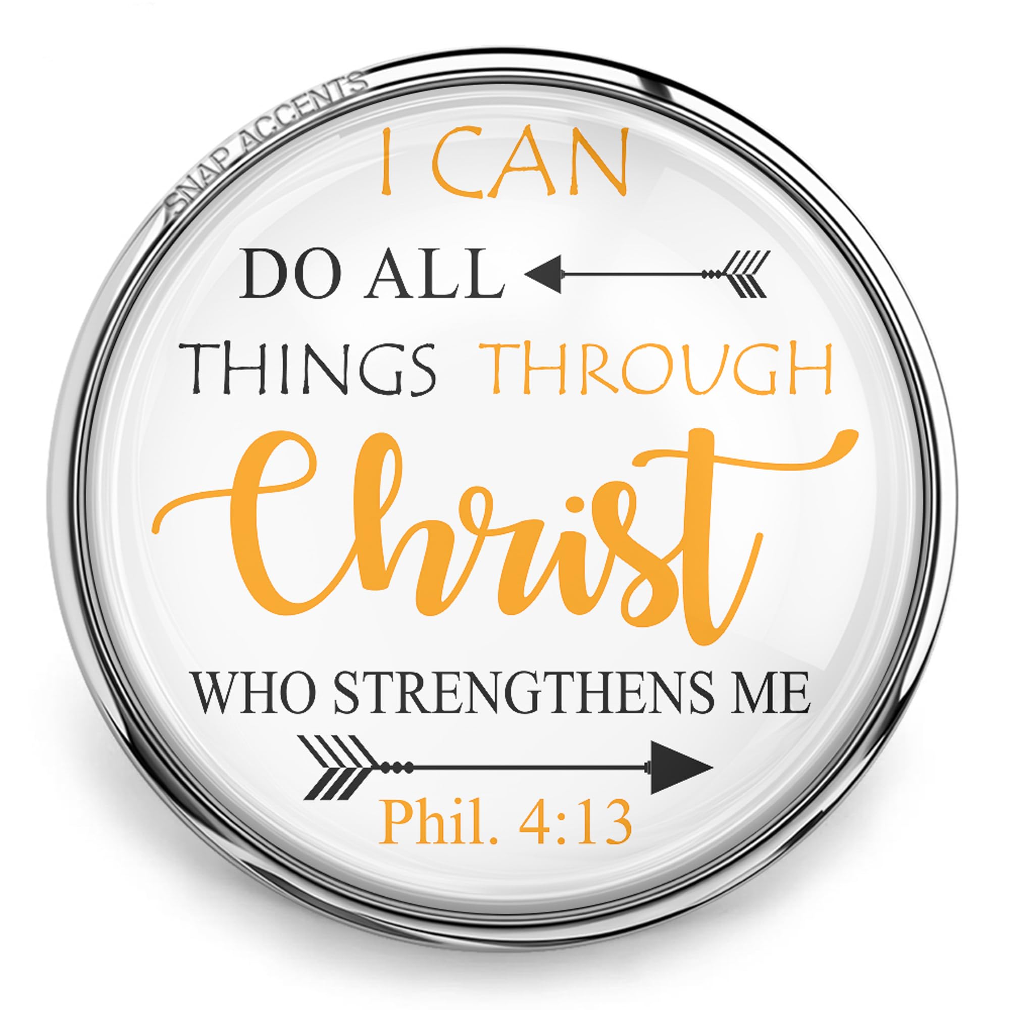 Christian Jewelry - Bible Verse Charm for Necklaces & Bracelets | Faith Accessories