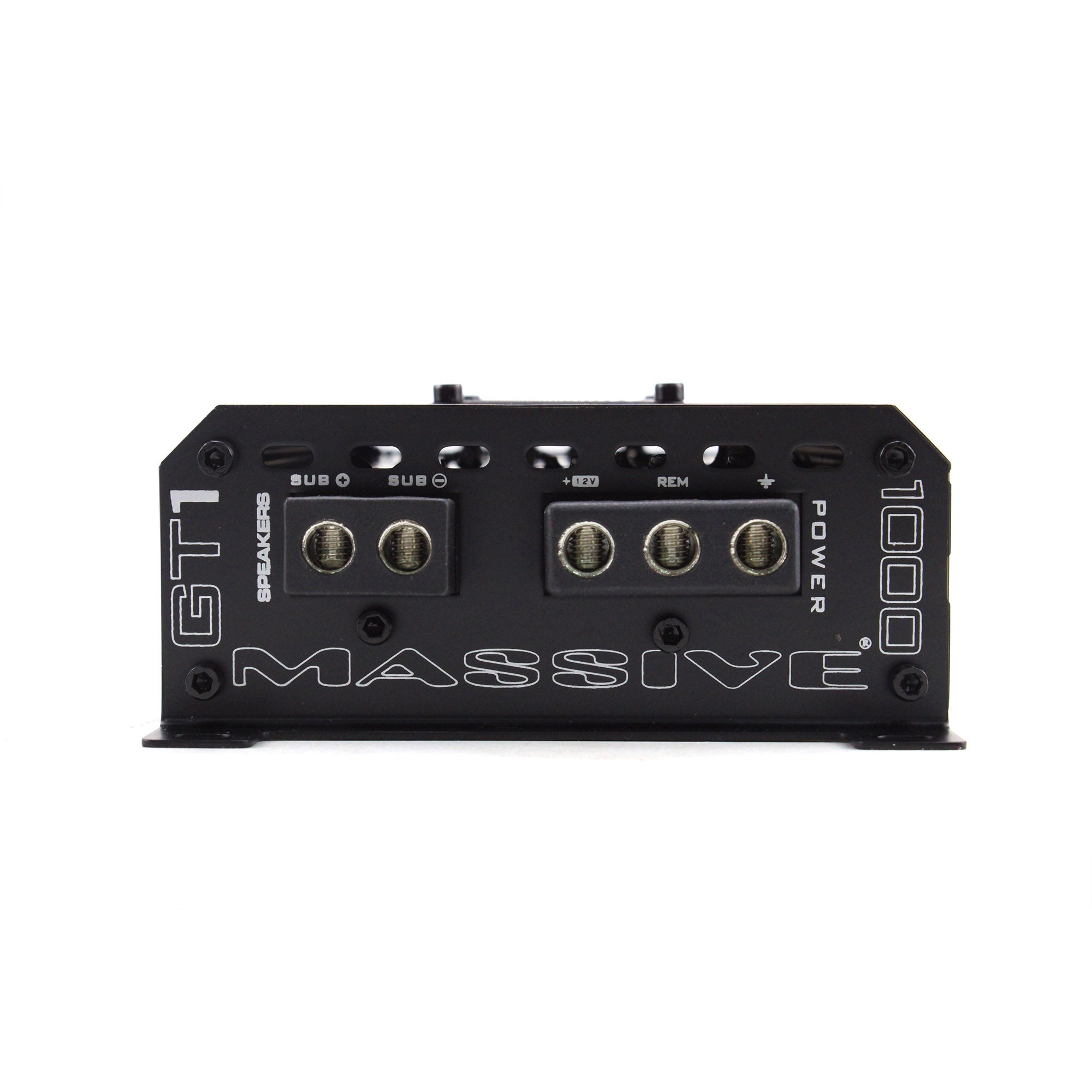 GT1 520 Watt RMS @ 1 Ohm Mono Block GT Series Car Amplifier with Bass Remote - Powerful Bass Boost for Car Audio Systems, Subwoofers, and Truck Stereo Upgrades