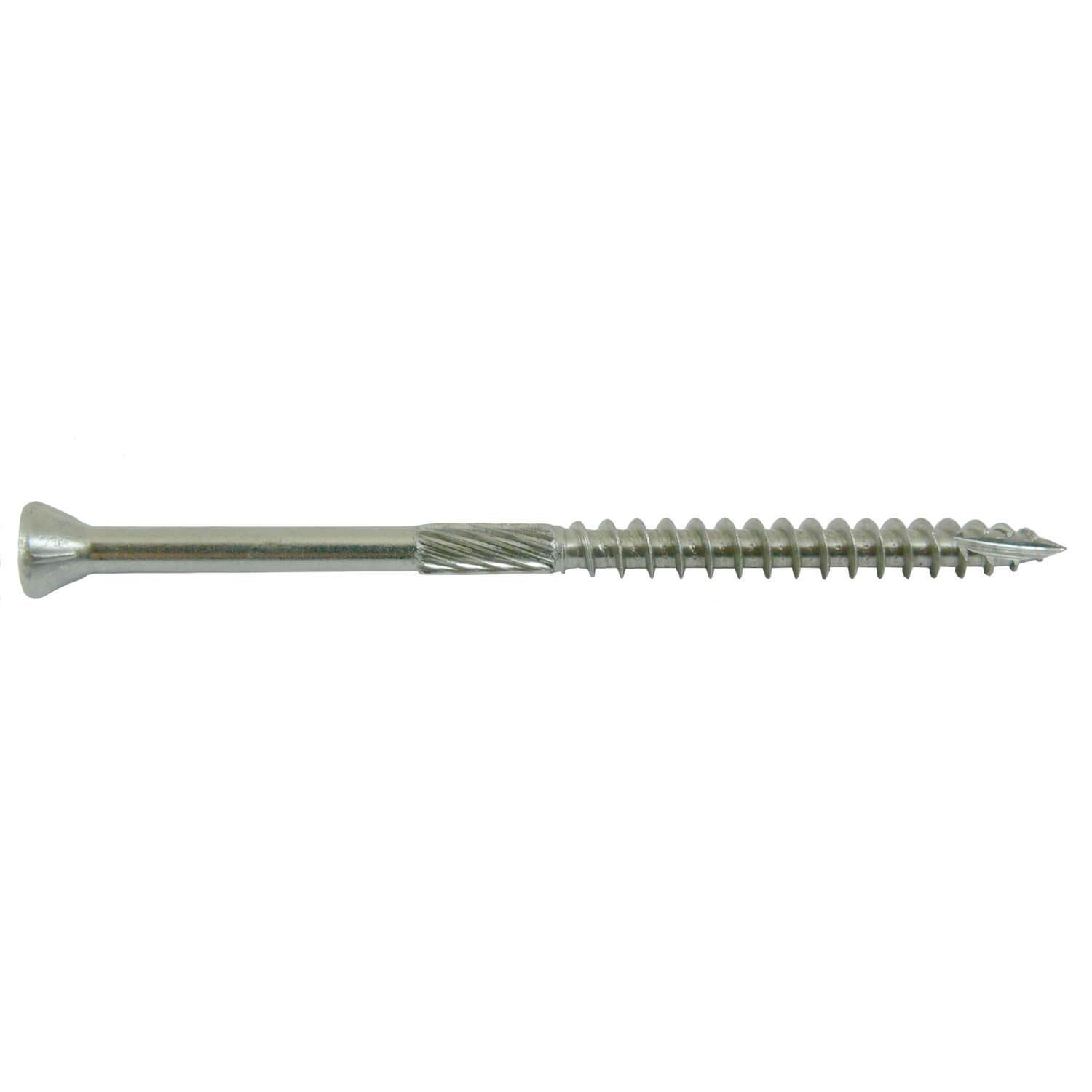 Premium 305 Stainless Steel Trim Head Star Drive Wood Screws - 9 x 3 Inch, Silver (5 lbs Pack of 465 Screws) for Outdoor Furniture, Decking & Marine Applications
