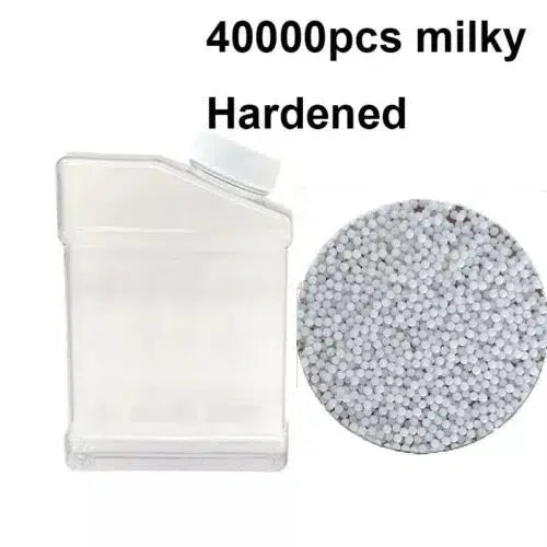 40,000/100,000pcs 7-8mm Hardened Colored Gel Balls for Airsoft, Splat Ball Blaster, Outdoor Shooting Games and Tactical Training