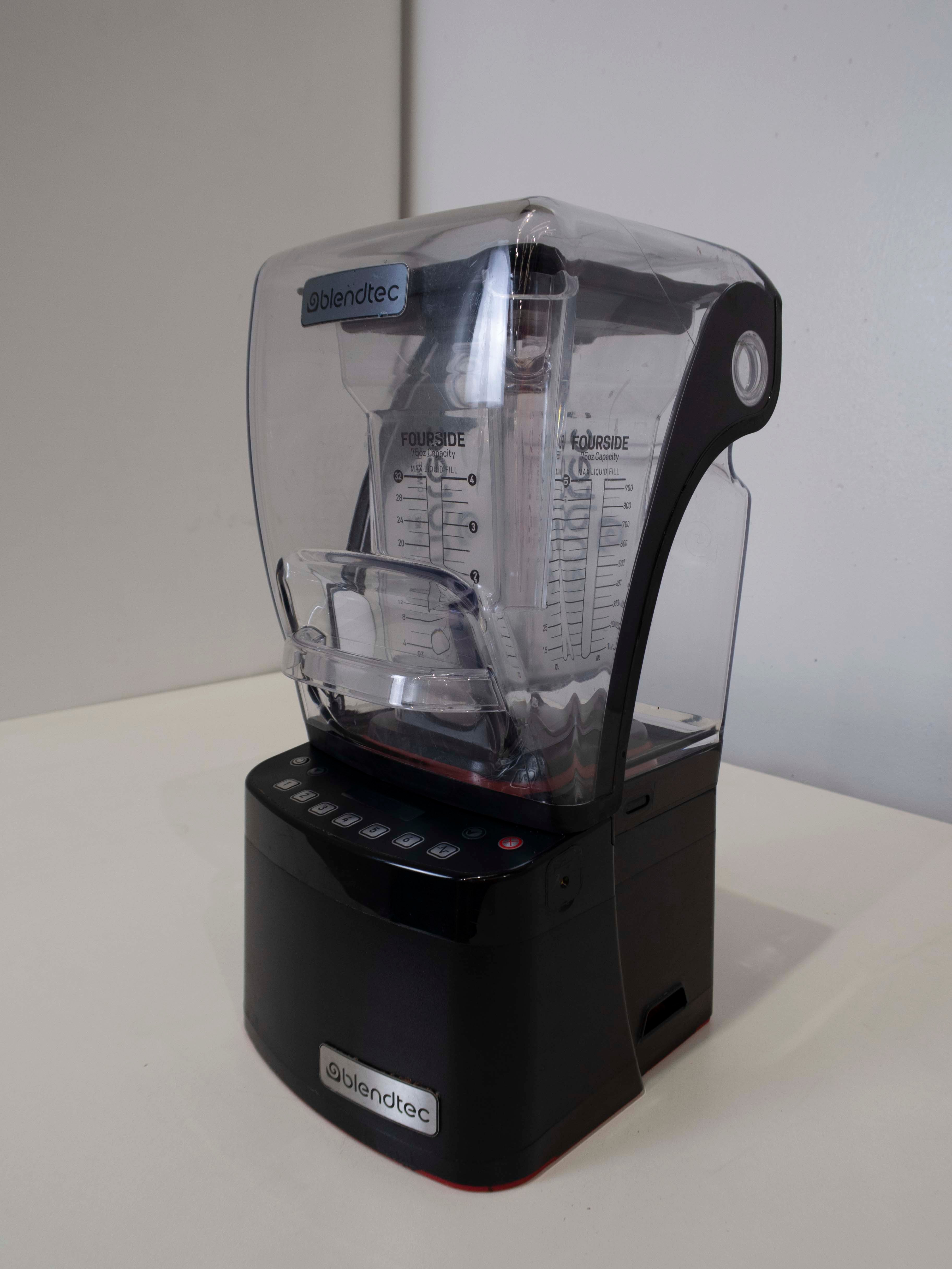 Blendtec CQB1 Professional Countertop Blender - High-Performance 3 HP Motor, 90oz BPA-Free Jar - Perfect for Smoothies, Soups, Nut Butters & Ice Crushing - Commercial & Home Kitchen Use